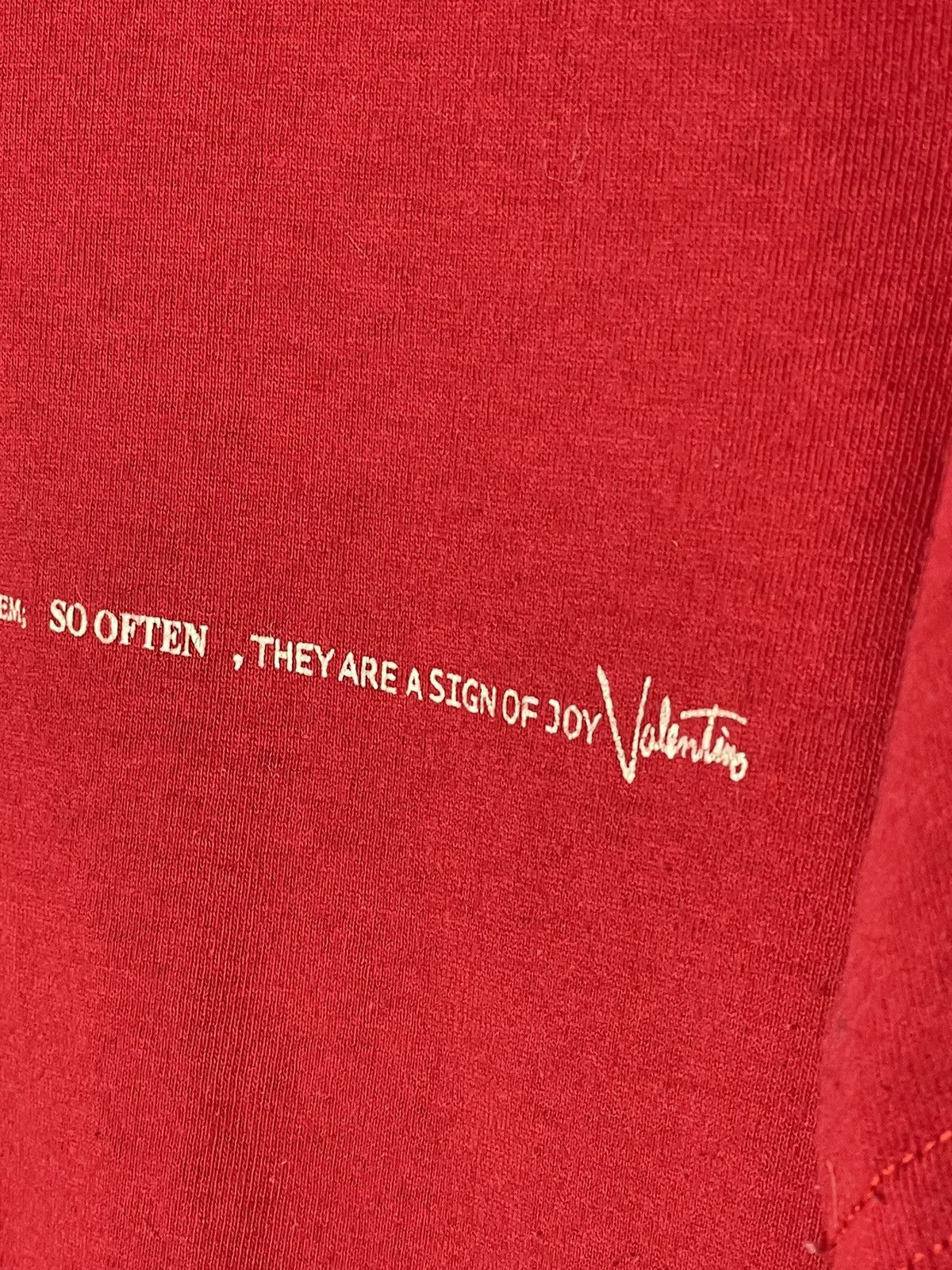 Valentino Valentino Big Logo Avant Garde Y2K Retro T shirt Size M / US 6-8 / IT 42-44 - 9 Thumbnail