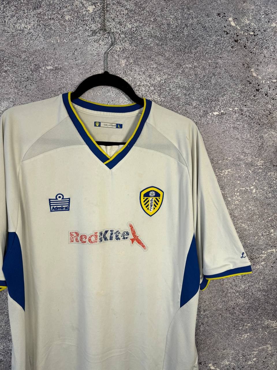 Vintage KANDOL Leeds United 2007/08 Admiral Soccer Jersey Size US L / EU 52-54 / 3 - 5 Thumbnail