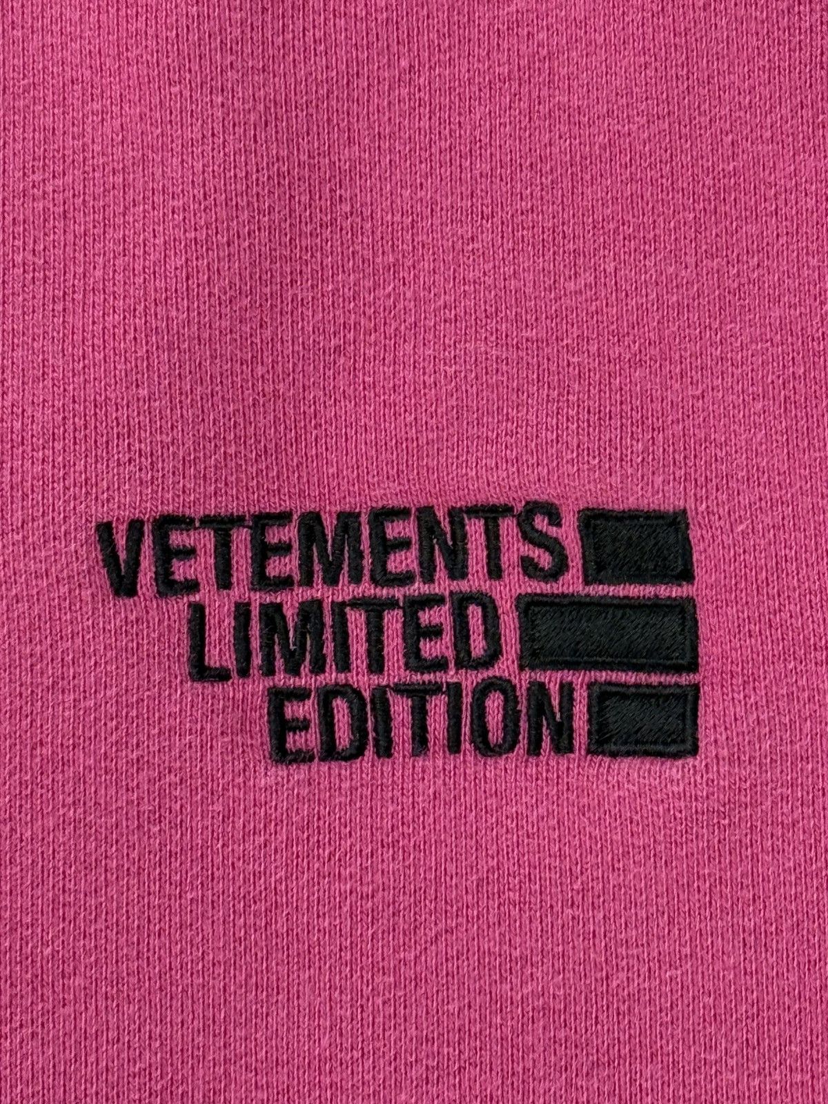 Vetements Vetements Limited Edition Pink Hoodie L Size US L / EU 52-54 / 3 - 15 Thumbnail