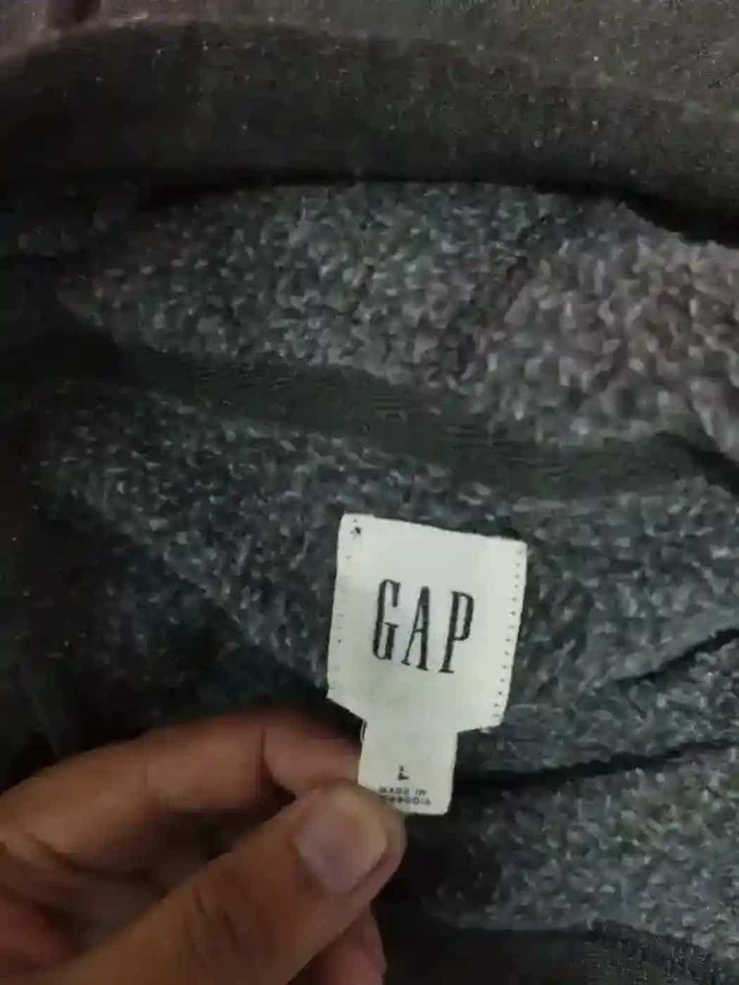 Gap Vintage GAP Big Logo Hoodie Size US L / EU 52-54 / 3 - 3 Thumbnail