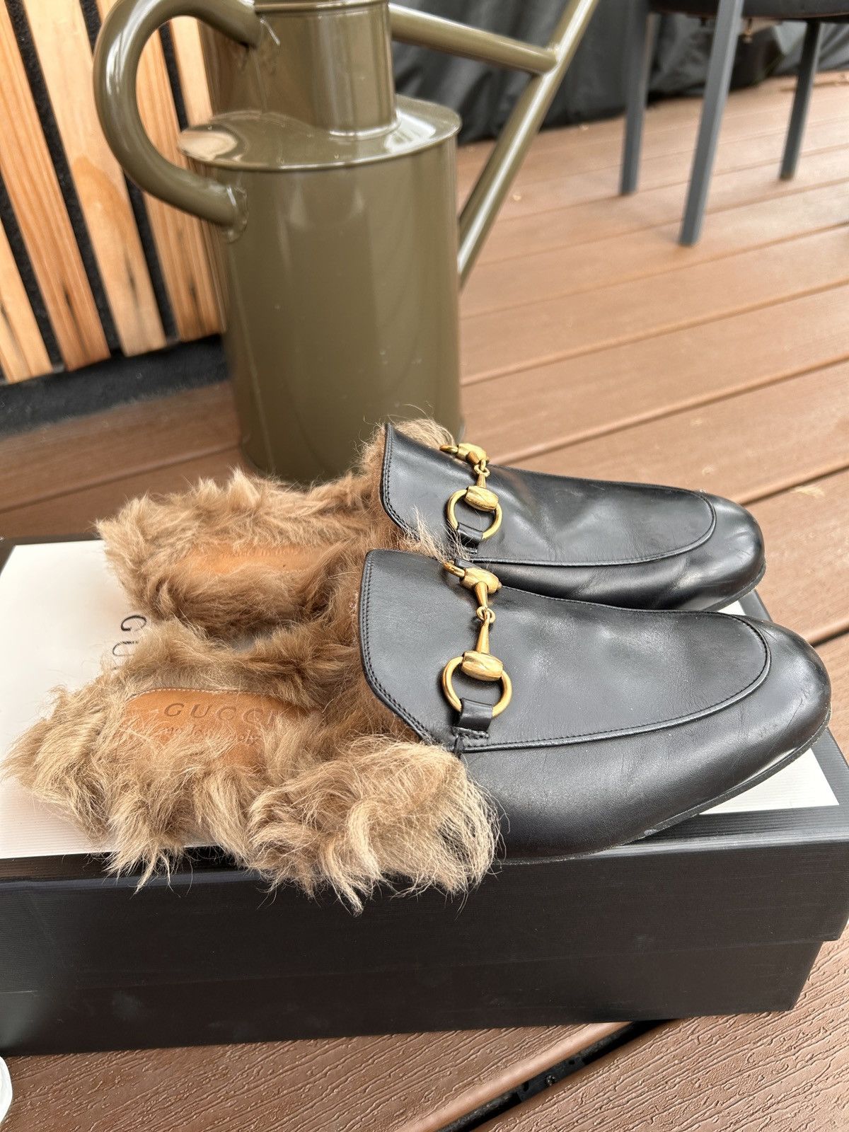 Gucci princeton loafers - worn