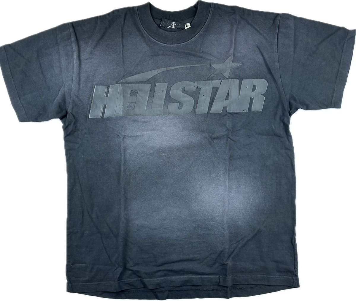 HELLSTAR Hellstar Cracked Print T-shirt Size US M / EU 48-50 / 2 - 1 Thumbnail