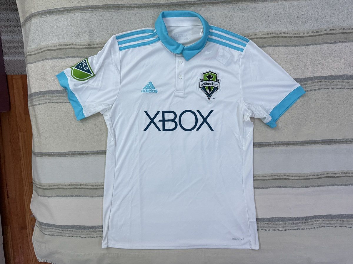 Adidas Adidas Seattle Sounders FC 2017/18 Away Jersey Medium BNWT Size US M / EU 48-50 / 2 - 13 Thumbnail