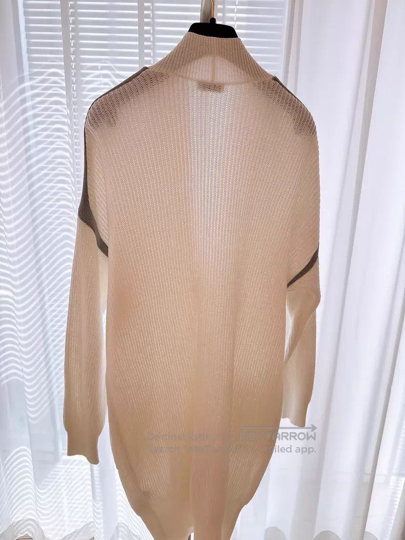 Brunello Cucinelli Brunello Cucinelli Knitted Long Shirt Size S / US 4 / IT 40 - 6 Thumbnail