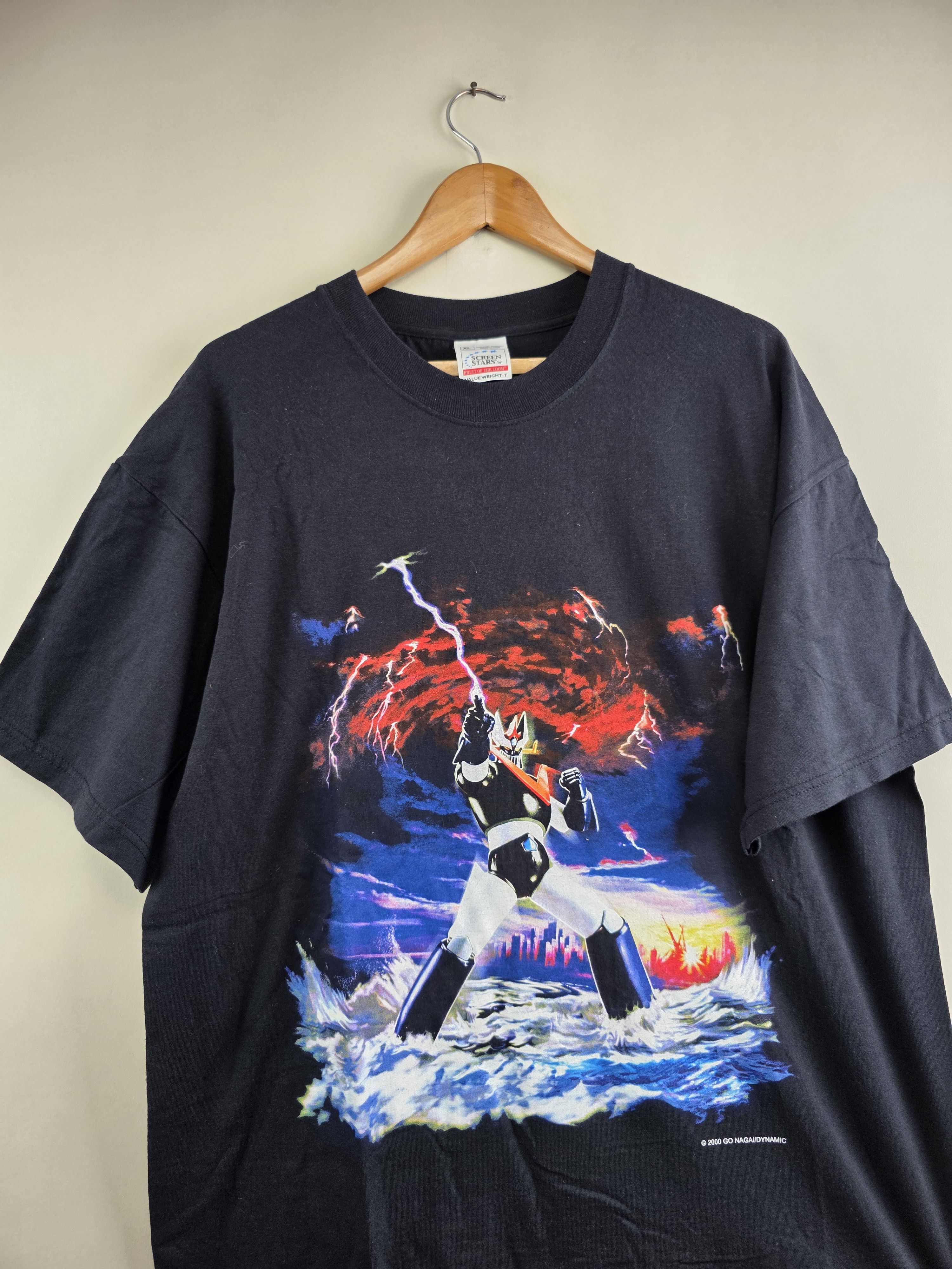Anime 2000 Gundam Vintage Anime Tee 90s XL 23.5" 30" Size US XL / EU 56 / 4 - 2 Thumbnail