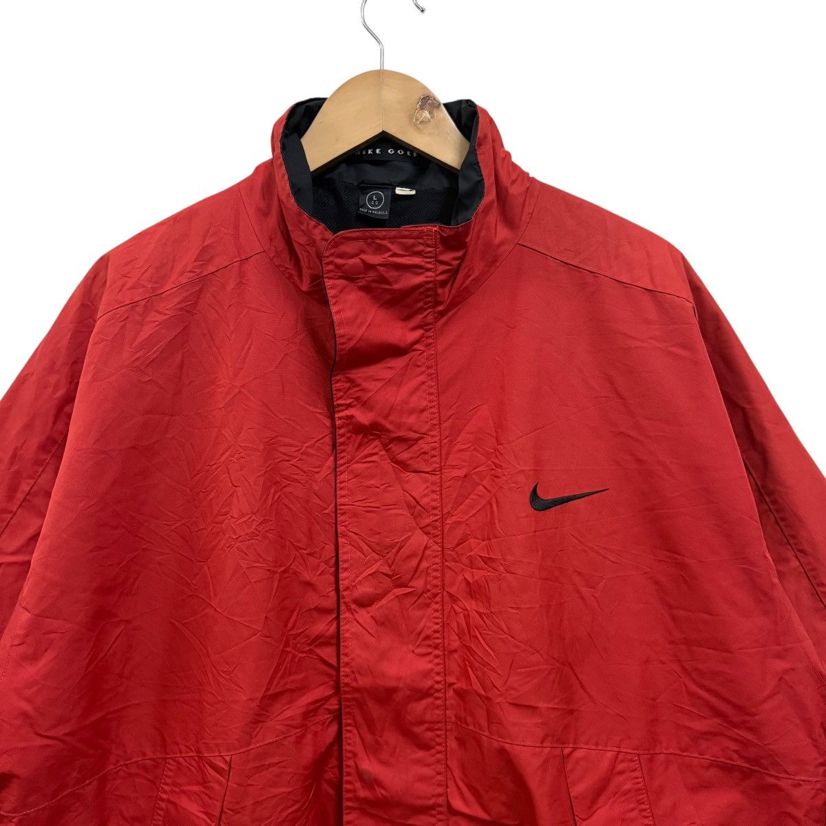 Nike Vintage 90s Nike Red Storm Windbreaker Jacket Size US XL / EU 56 / 4 - 2 Thumbnail