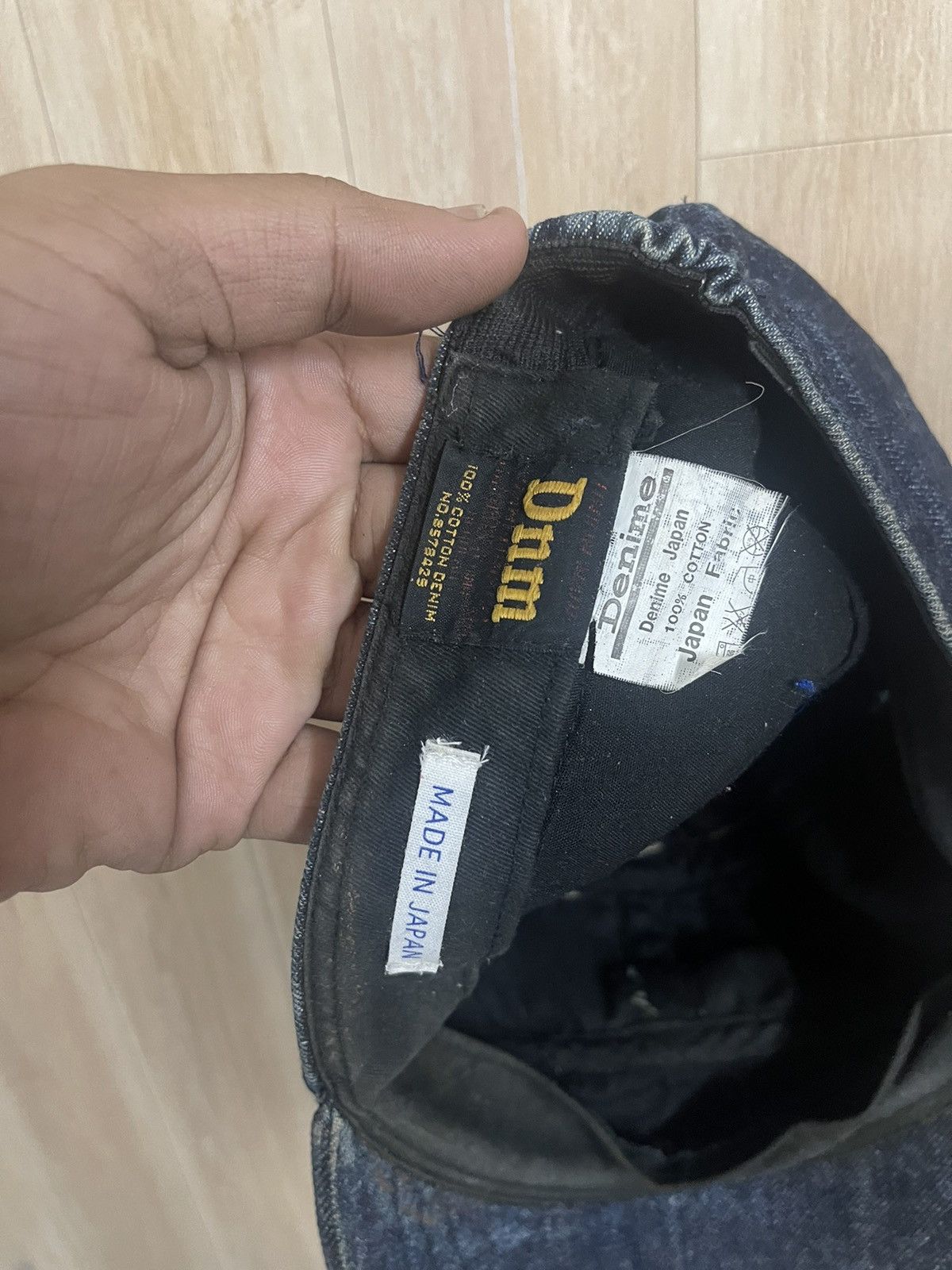 Denime × Japanese Brand Denim Cap By Denime Japan Distressed Mccoys Flathead Size ONE SIZE - 8 Thumbnail