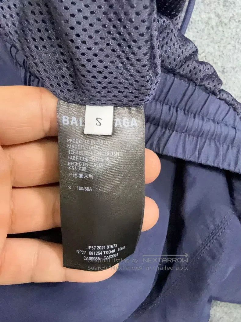 Balenciaga Balenciaga size S Track Pants, Classic Style, Blue with St Size US 28 / EU 44 - 4 Thumbnail