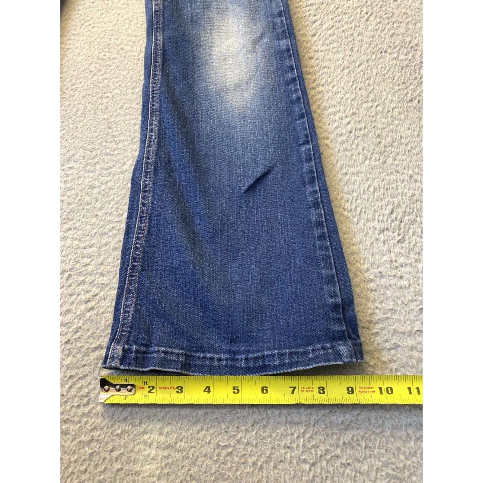 Vintage Cimarron Jeans Women’s 30x27 Blue Slim And Flare Jeans Regular Women Size 30" / US 8 / IT 44 - 6 Thumbnail