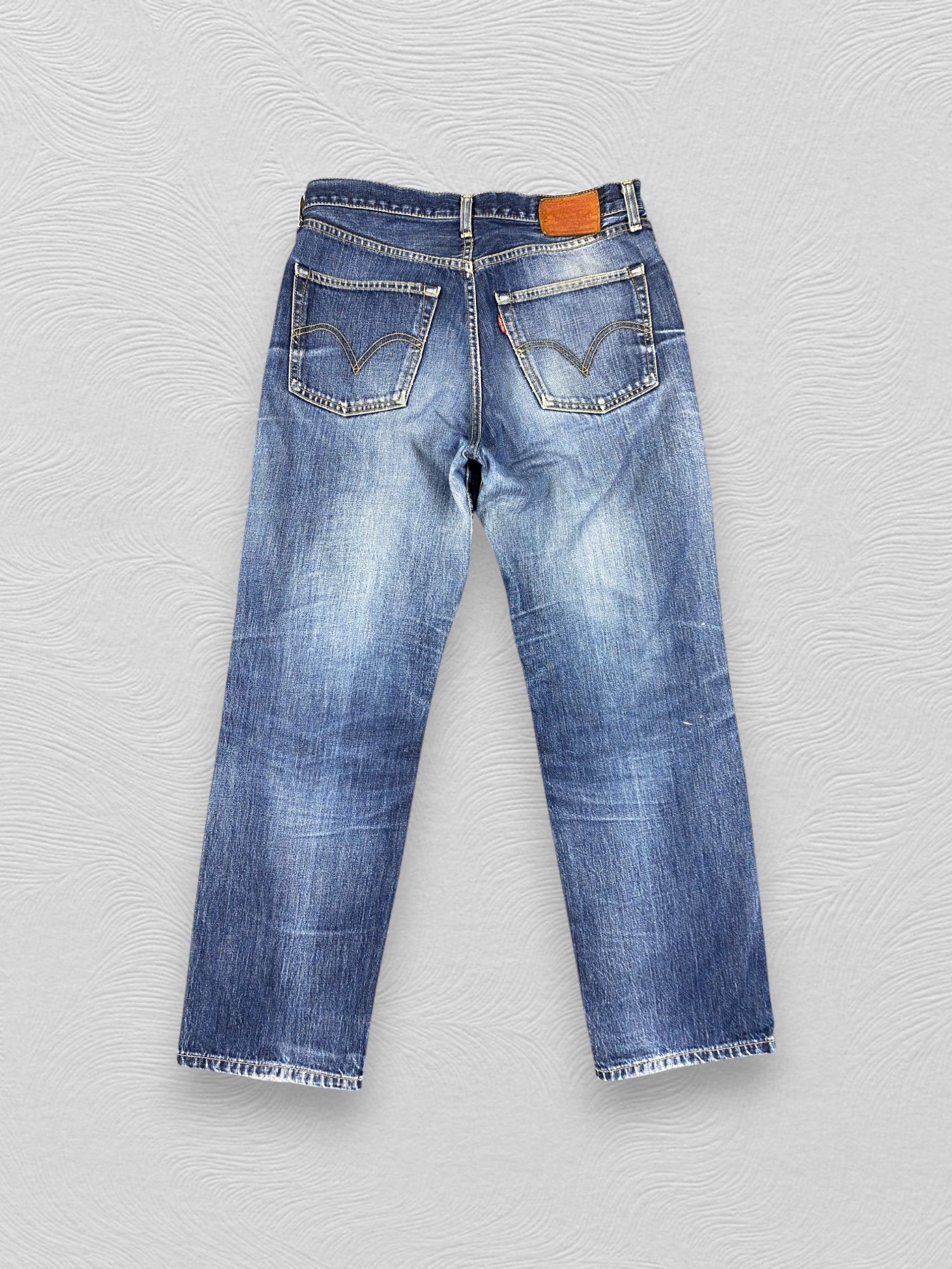 Levi's Faded Blue Vintage Levi's 502 Jeans 31x29 - JN3293 Size US 31 - 2 Thumbnail