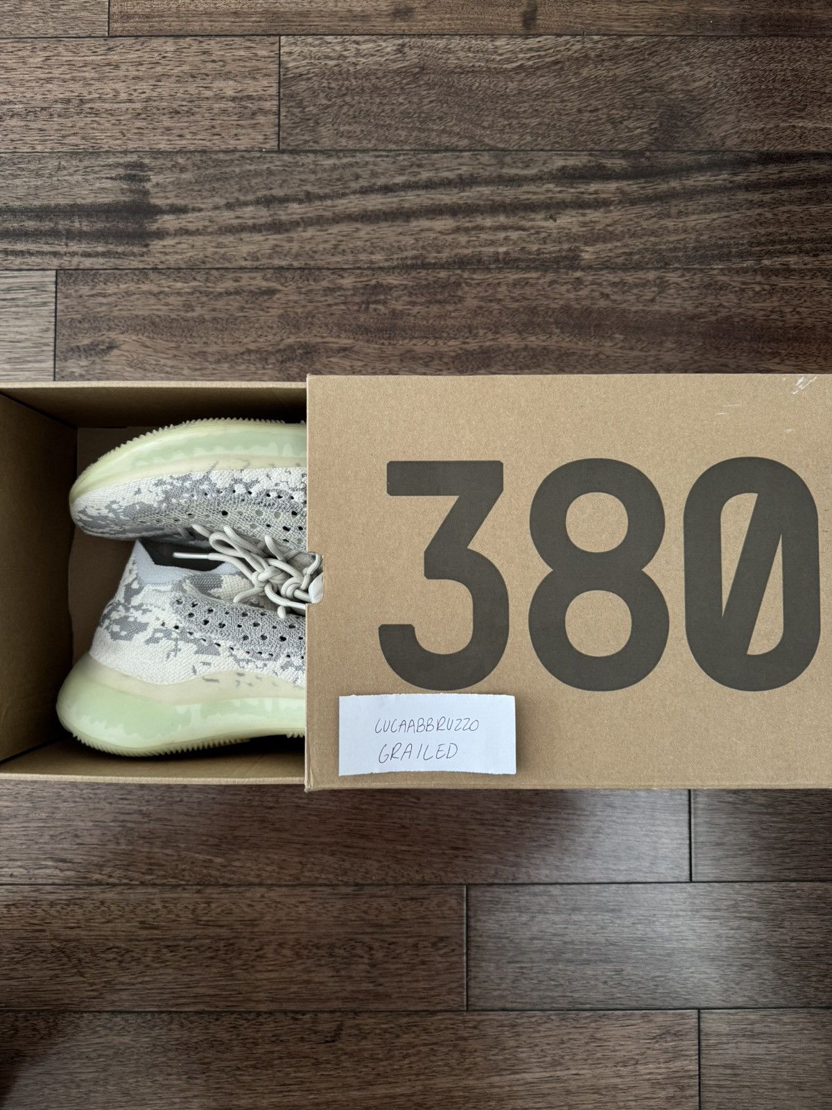 Adidas × Yeezy YEEZY 380 ALIEN Size US 9.5 / EU 42-43 - 1 Thumbnail