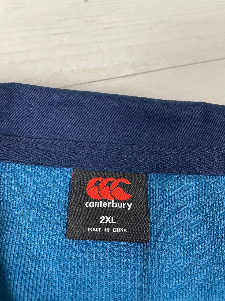 Canterbury of New Zealand Canterbury Ireland IRFU Rugby Polo Away Long Sleeve Shirt Size US XXL / EU 58 / 5 - 8 Thumbnail