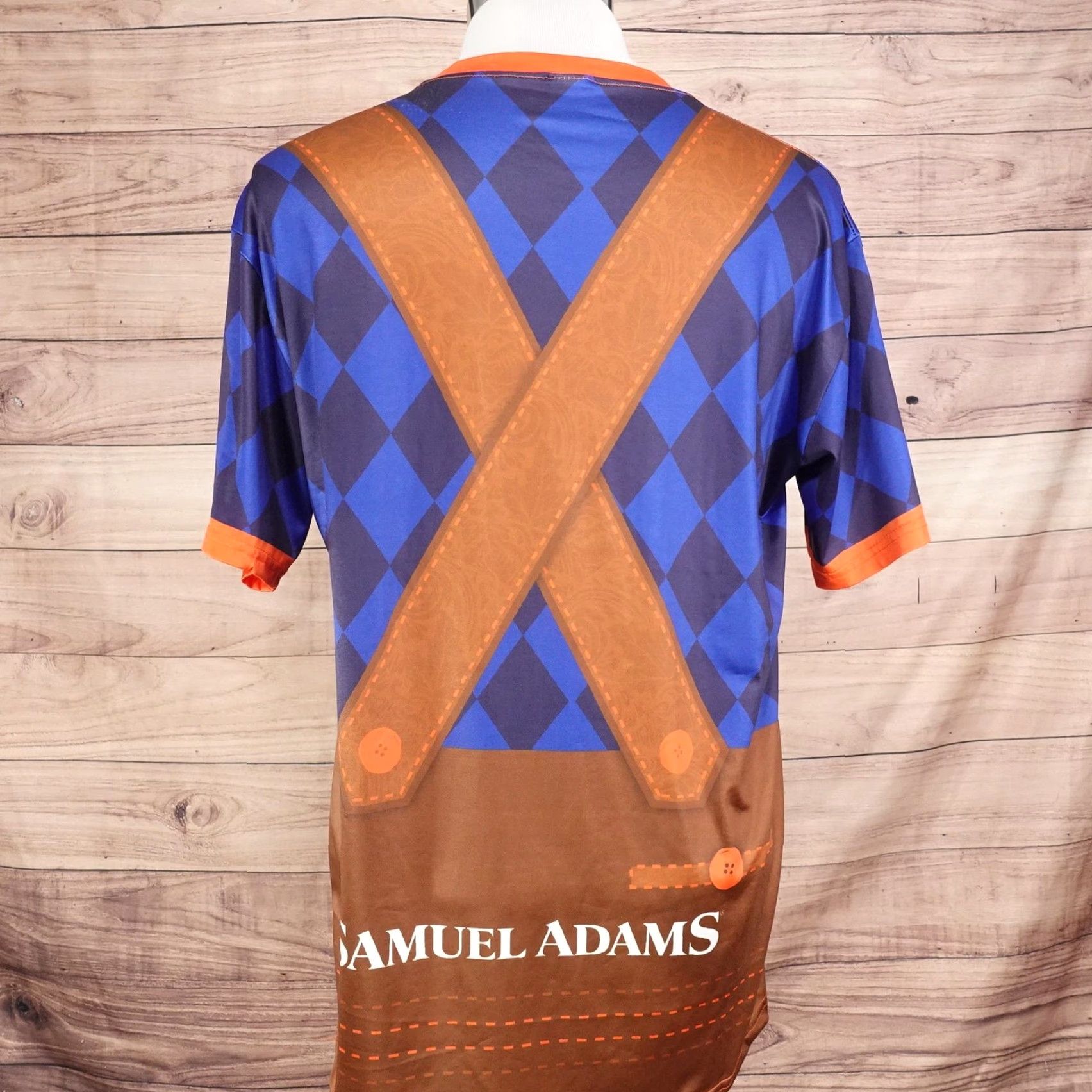 Vintage Samuel Adams Shirt Adult Large Oktoberfest Beer Festival Lederhosen Graphic Tee Size US L / EU 52-54 / 3 - 3 Thumbnail