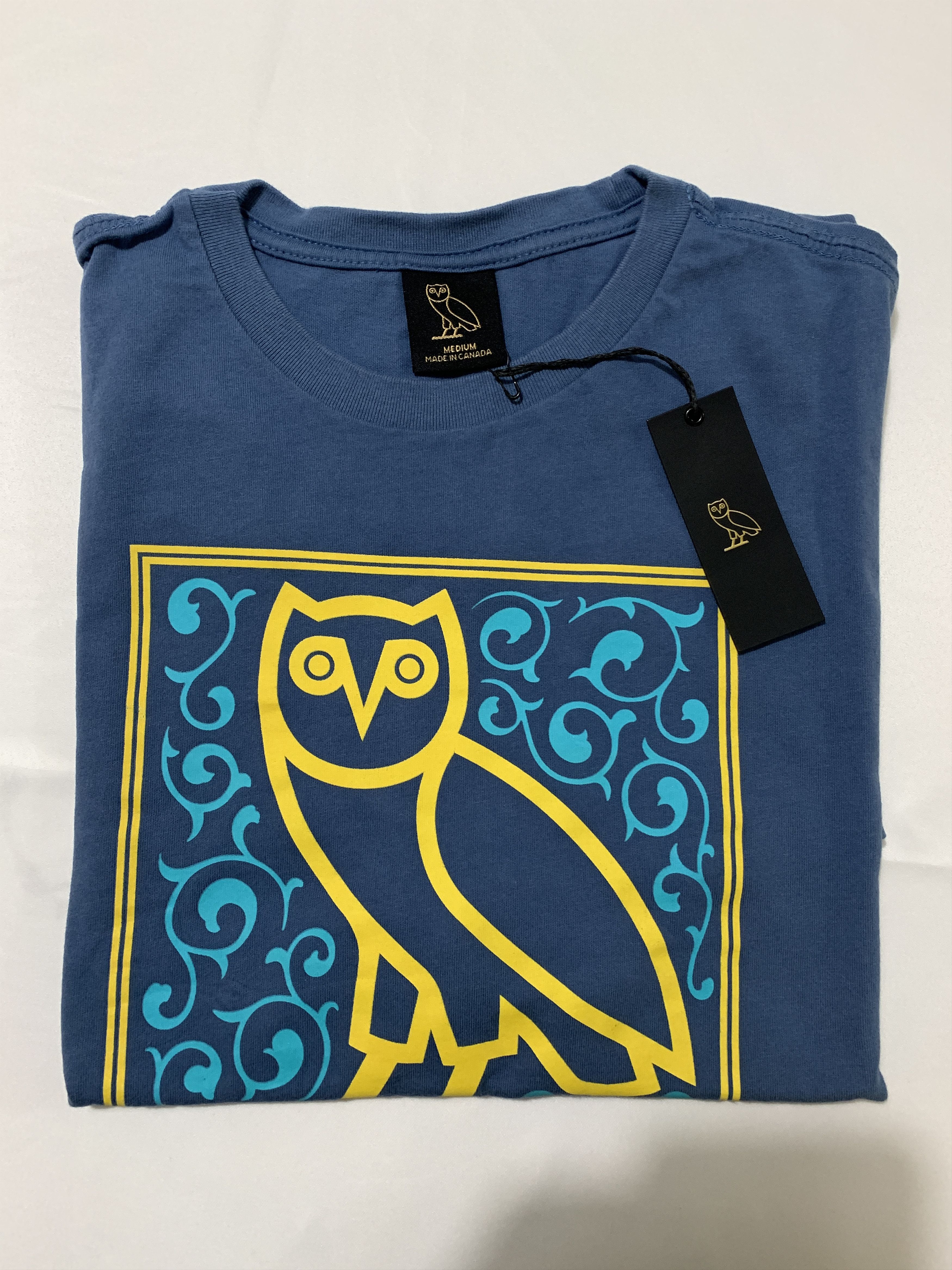 Drake *RARE* OVO Family Arabic Calligraphy Owl T-shirt Purple Size US M / EU 48-50 / 2 - 2 Thumbnail