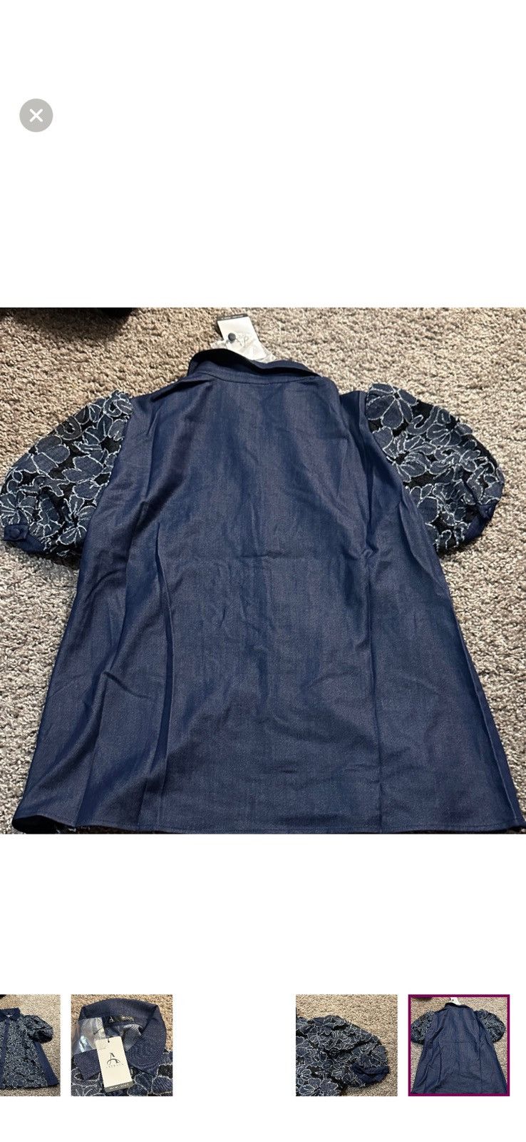 Other Blue blouse Size S / US 4 / IT 40 - 4 Thumbnail