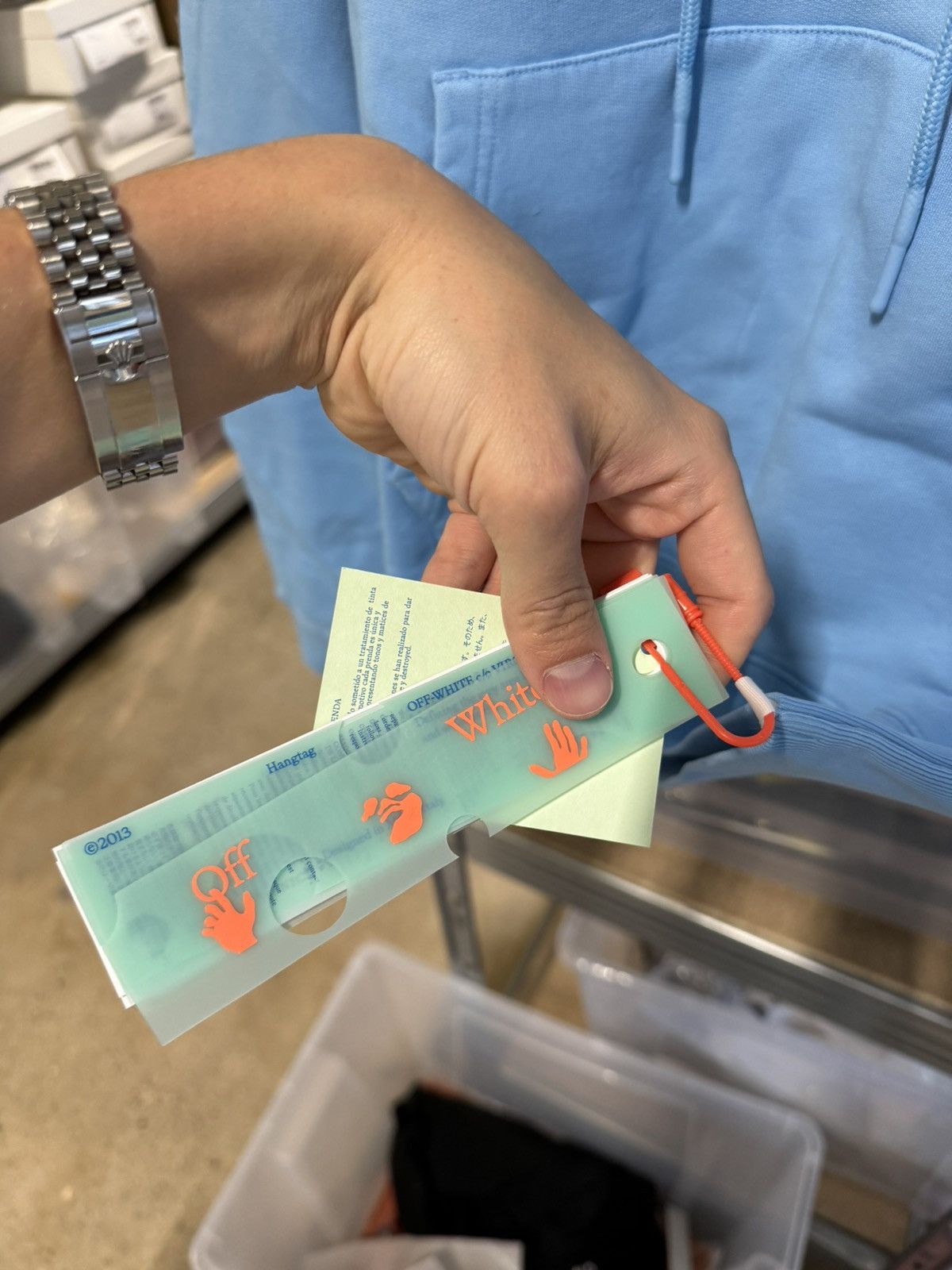 MLB × Off-White Off-White x Toronto Blue Jays MLB NEW 800$ Size US S / EU 44-46 / 1 - 5 Thumbnail