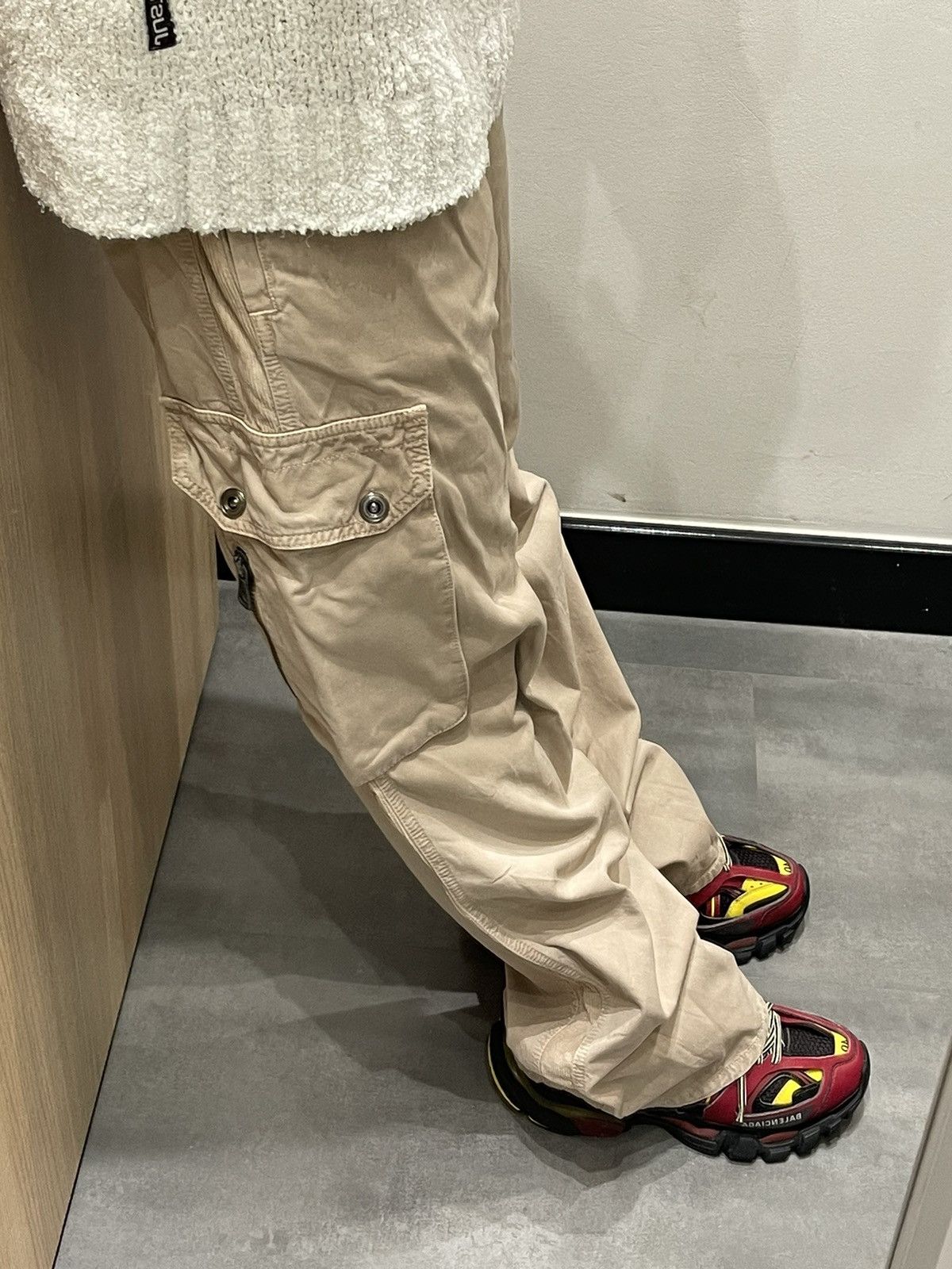 Dolce & Gabbana AW03 Archive Dolce & Gabbana Cargo Beige Pants Size US 34 / EU 50 - 8 Thumbnail
