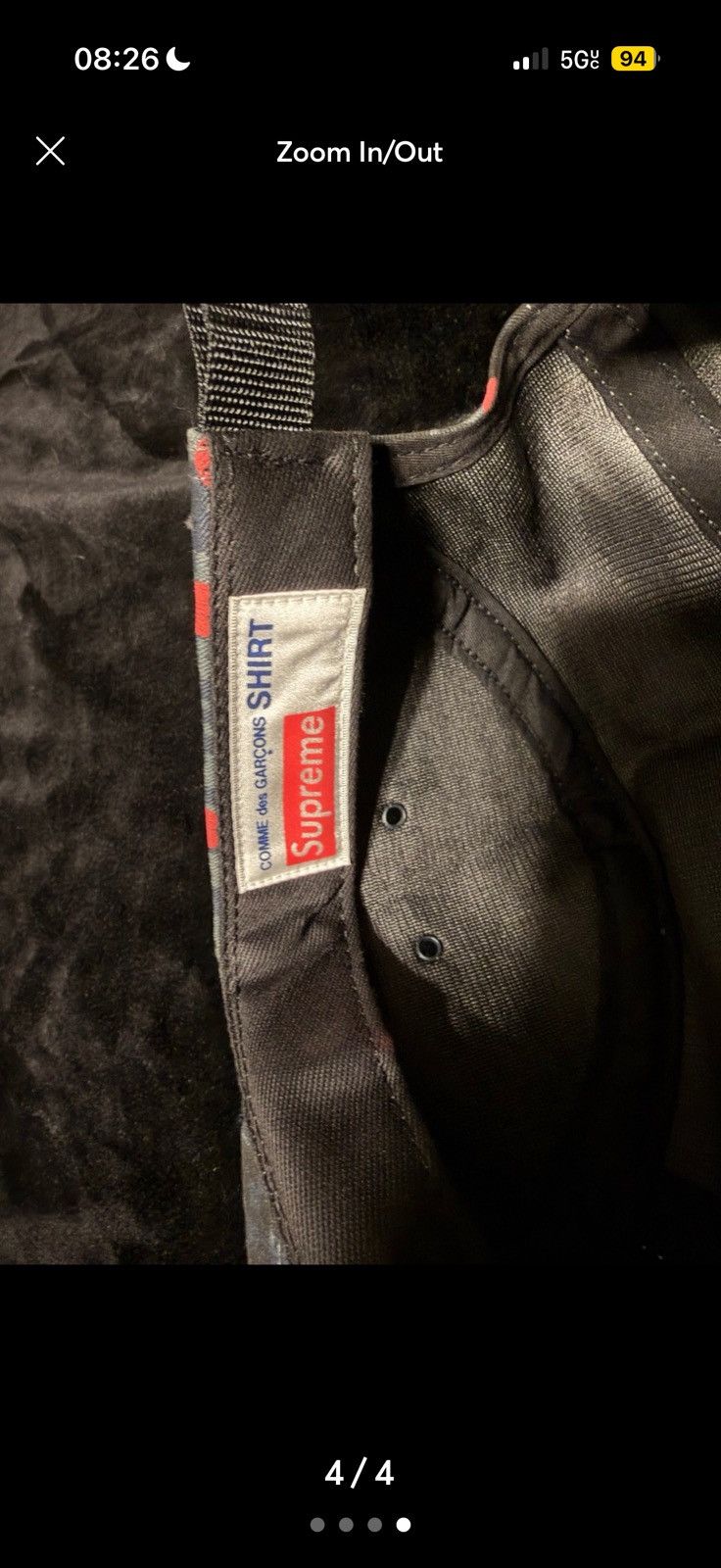 Supreme Supreme Comme des Garcons CDG SHIRT Camp Cap Size ONE SIZE - 4 Thumbnail