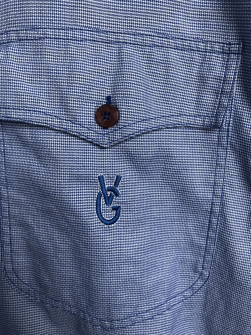 Versace Vintage Gianni Versace Single Pocket Long Sleeve Shirt Size US M / EU 48-50 / 2 - 5 Thumbnail