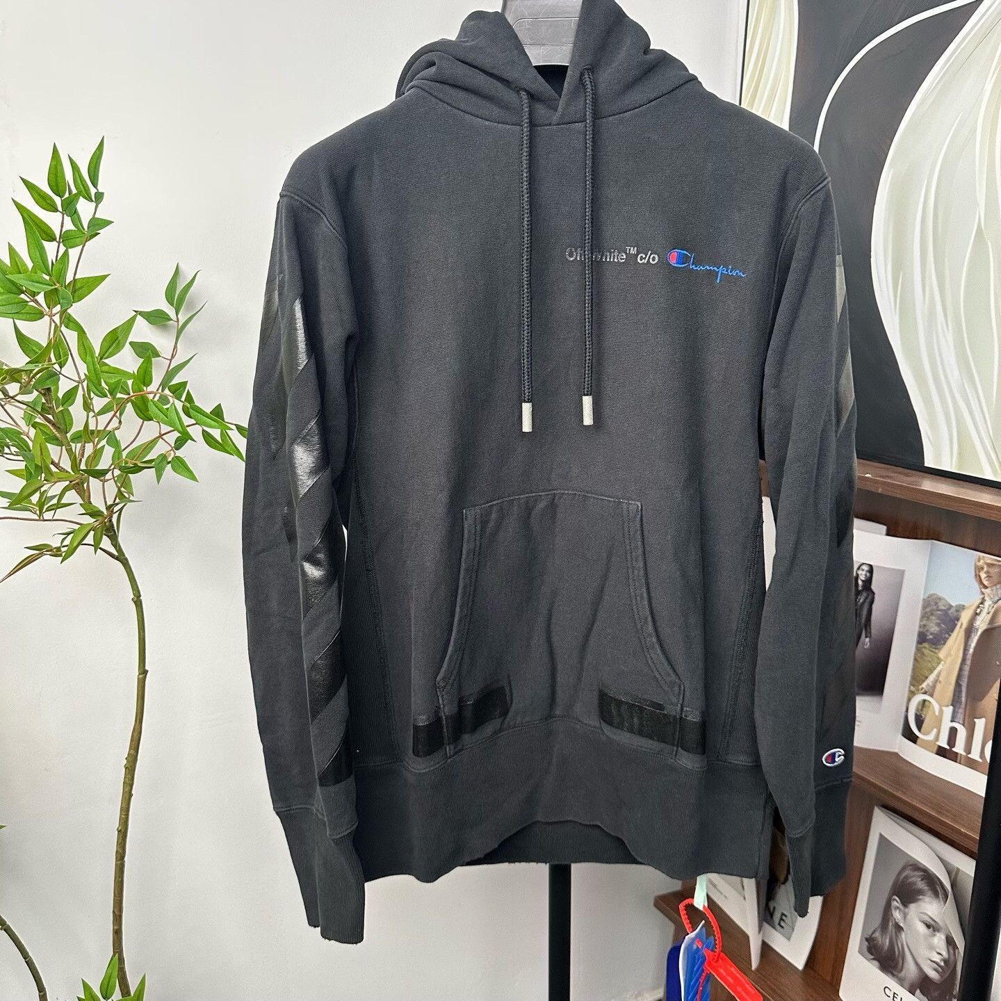 Off-White Off-White Collab White Hoodie s Men Size US S / EU 44-46 / 1 - 1 Thumbnail