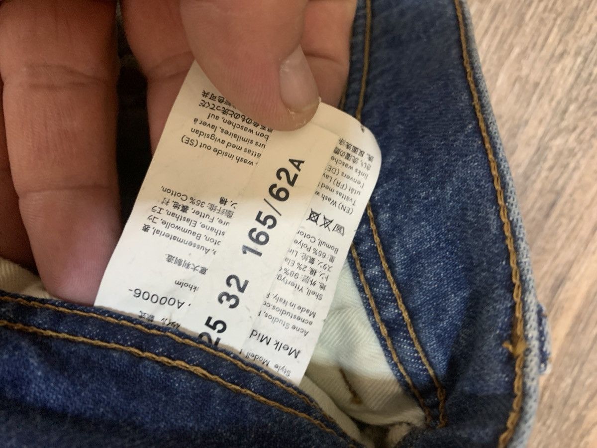 Acne Studios Acne Studios Blue Denim Jeans Made in Italy Size 26" / US 2 / IT 38 - 8 Thumbnail