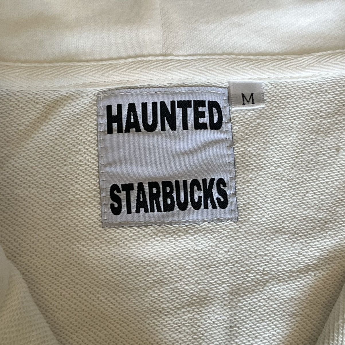 Haunted Starbucks Haunted Starbucks Bruh Airbrushed Graphic Logo Hoodie Size US M / EU 48-50 / 2 - 4 Thumbnail