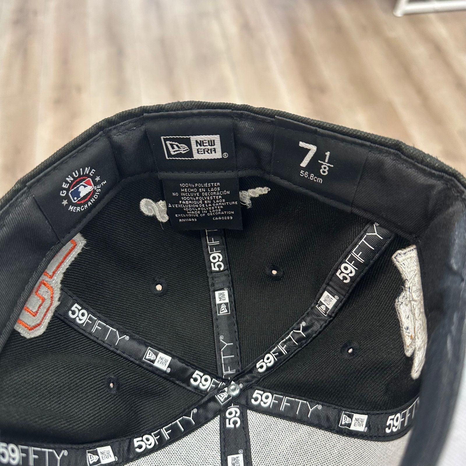 New Era New Era Letterman San Francisco Giants Fitted Hat Cap 7 1/8 Size ONE SIZE - 7 Thumbnail