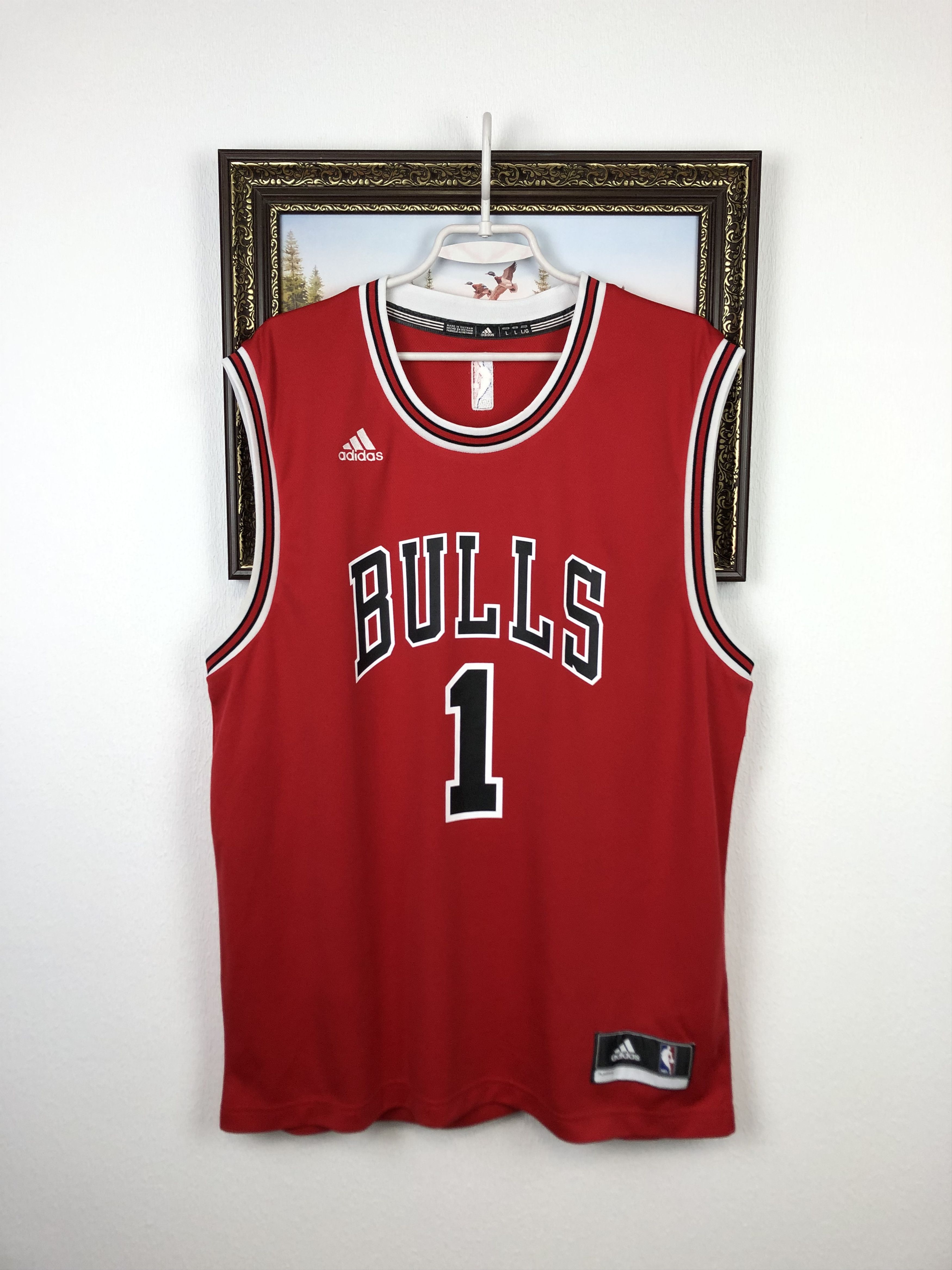 Adidas Derrick Rose Nba Jersey Adidas Red Chicago Bulls Derrick