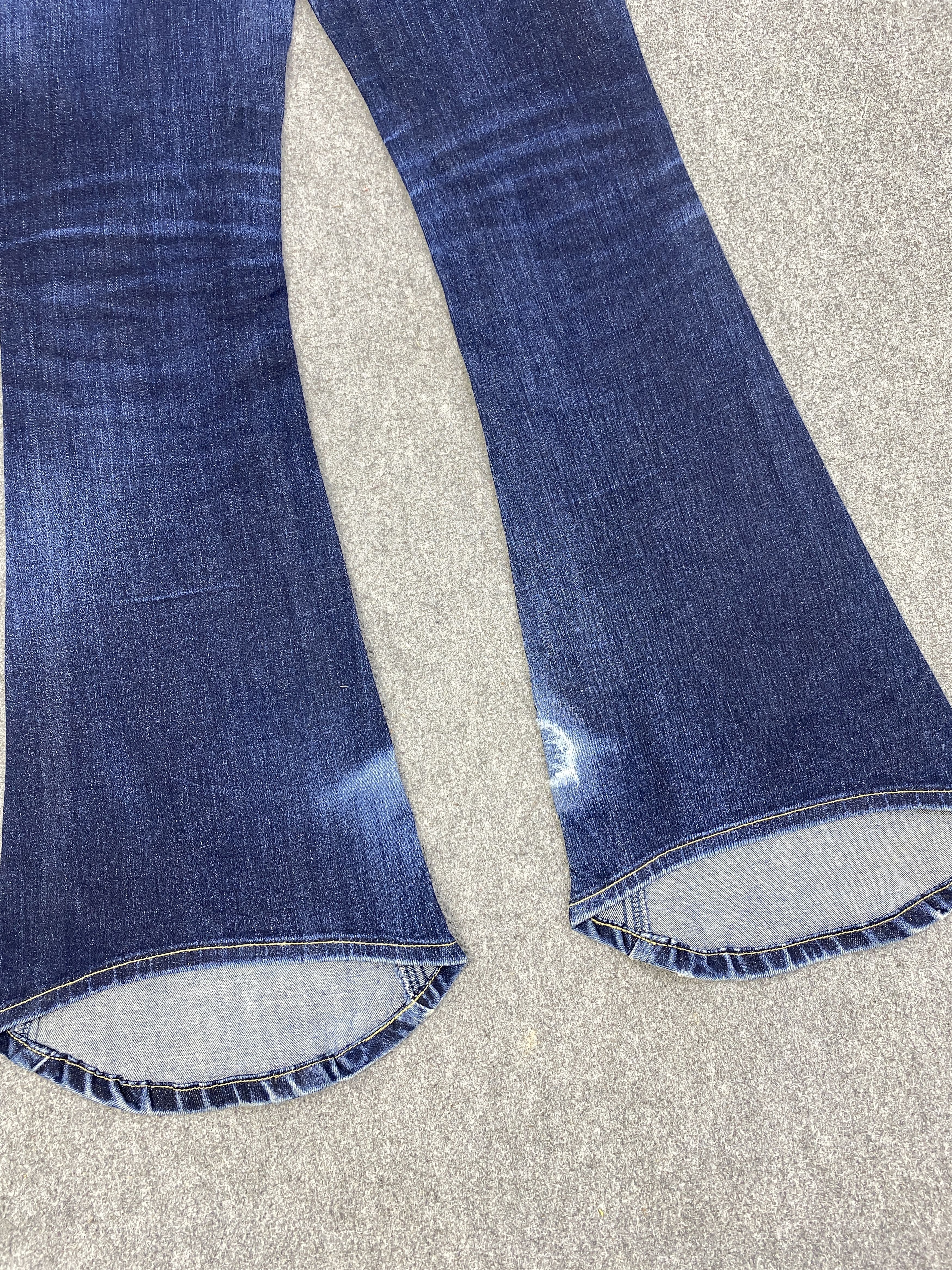 Edwin Vintage Edwin Faded Blue Flared Bootcut Jeans DP2847 Size US 29 - 8 Thumbnail