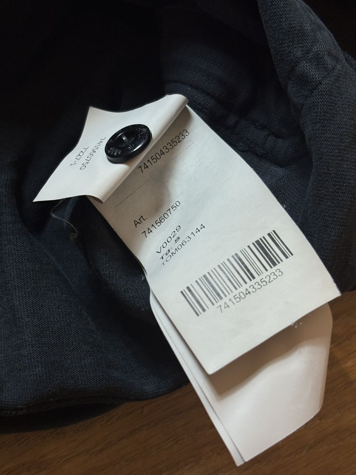 Stone Island 00s Stone Island Vintage Retro Big Pocket Faded Sweatshirt Size US S / EU 44-46 / 1 - 8 Thumbnail