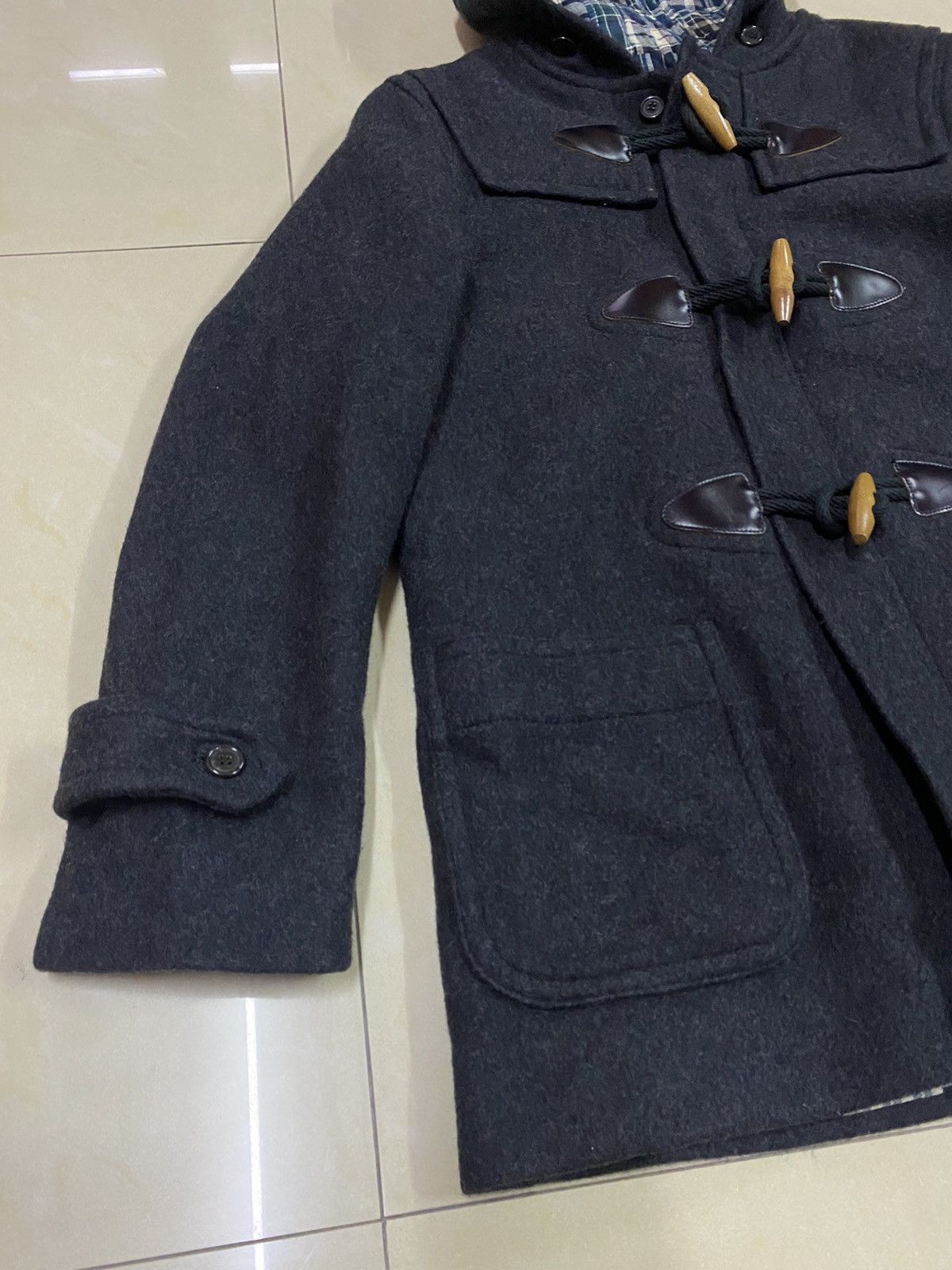 Blue Blue Japan Blue Blue Wool Jacket Distressed Size US L / EU 52-54 / 3 - 4 Thumbnail
