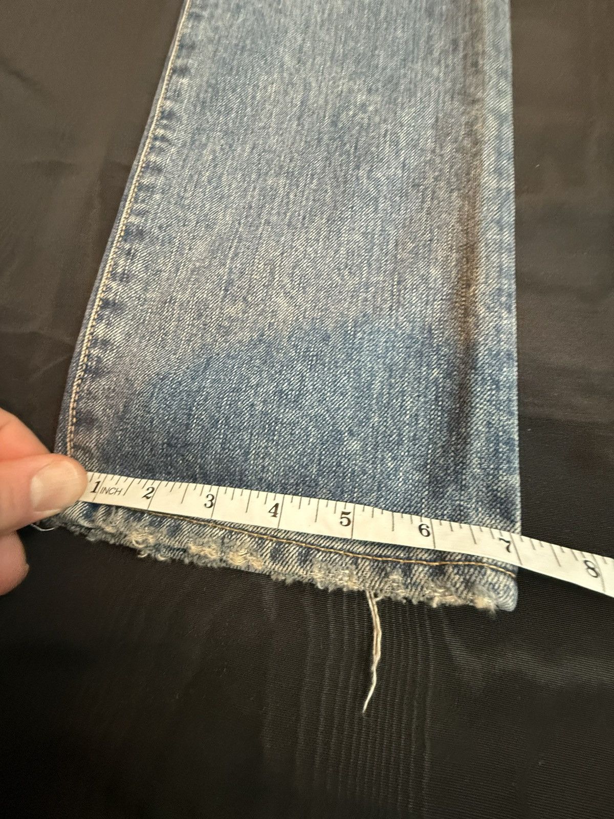 Saint Laurent Paris FW13 Holy Grail Saint Laurent crash Hedi jeans 36 skinny d02 Size US 36 / EU 52 - 8 Thumbnail