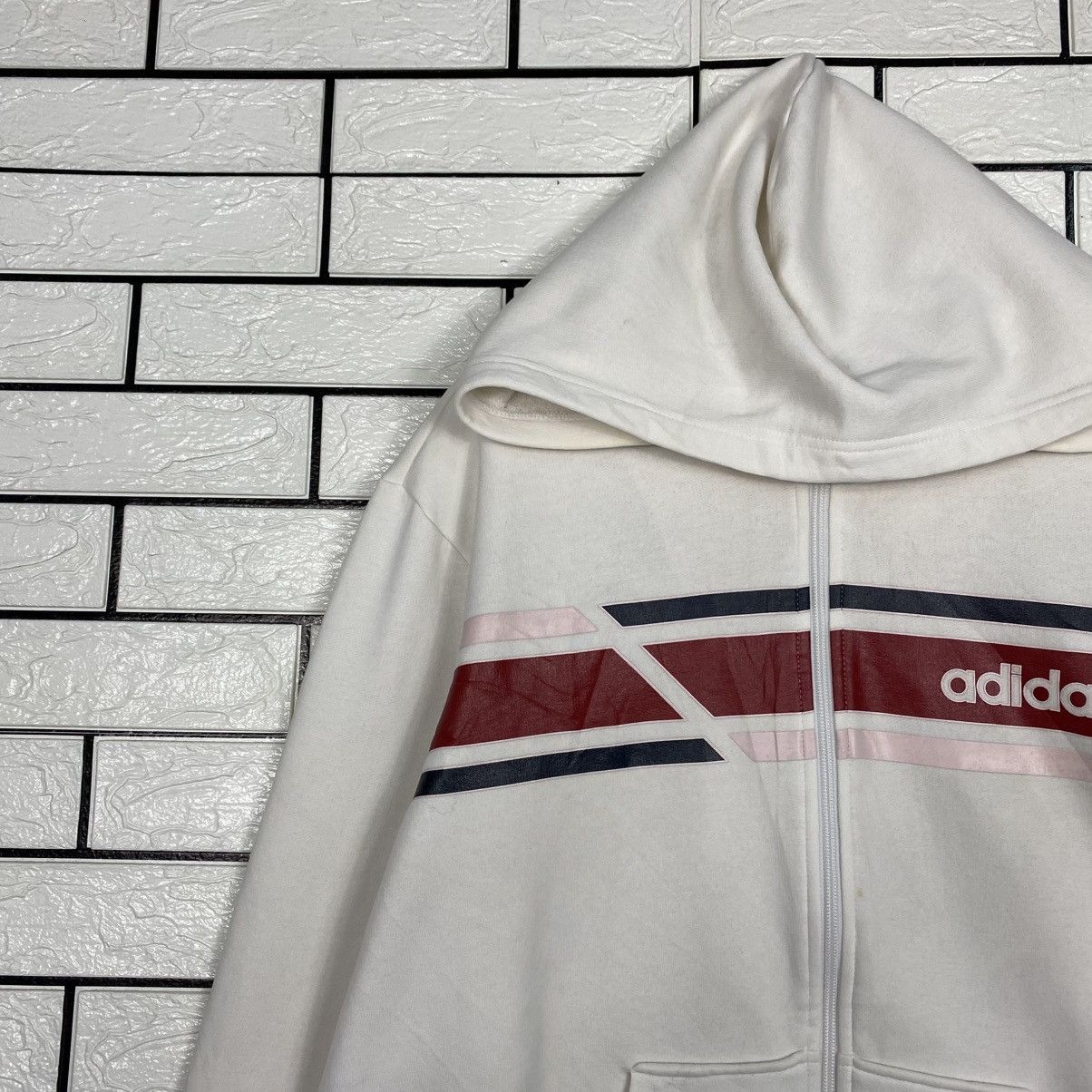 Adidas Vintage Zipper Bomber Jacket Adidas Big Logo Size US M / EU 48-50 / 2 - 8 Thumbnail
