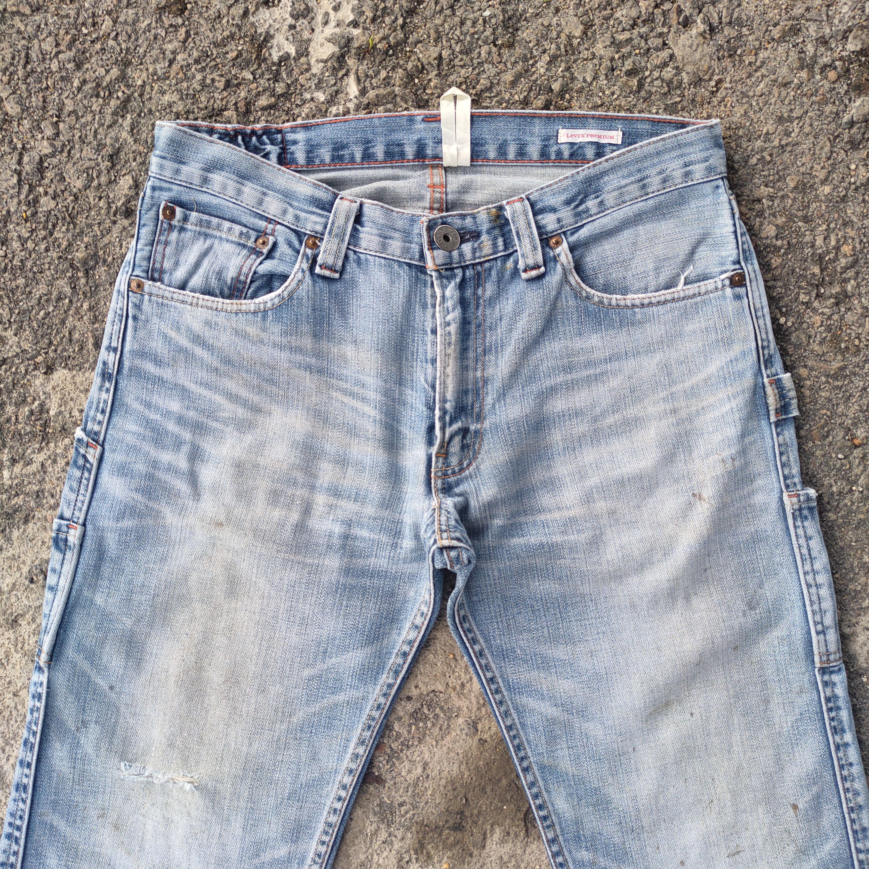 Levi's Vintage Clothing VINTAGE LEVI'S 505 FADED CARPENTER JEANS DENIM PANTS Size US 34 / EU 50 - 3 Thumbnail
