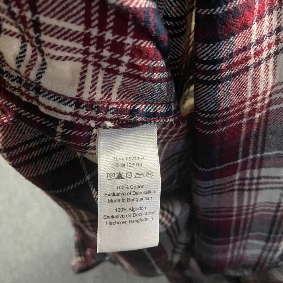 Other Jachs Flannel Shirt Men's Large Plaid Heavyweight Pockets Size US L / EU 52-54 / 3 - 8 Thumbnail