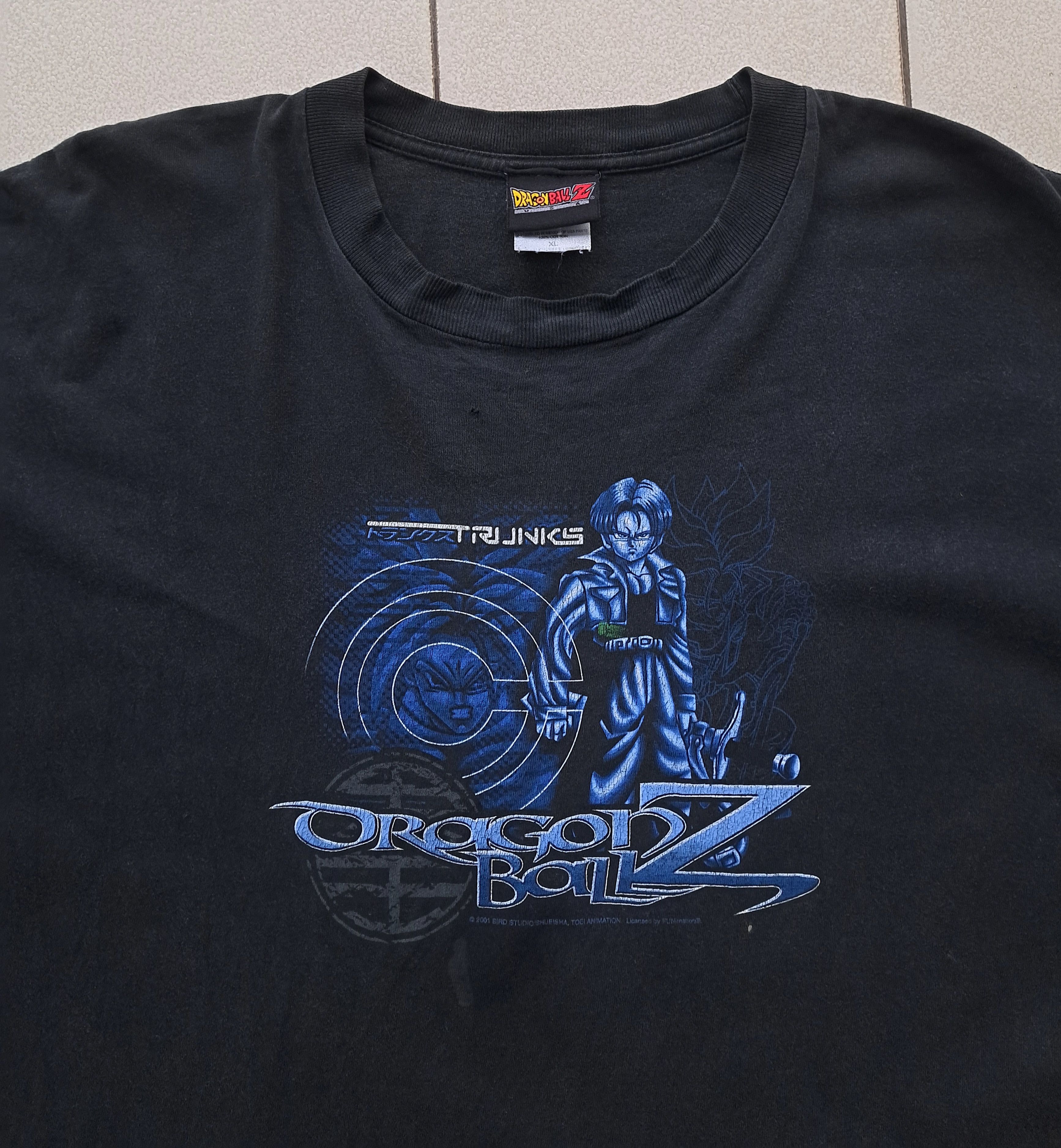 Anime × Vintage Vintage DBZ Solo Trunks T-Shirt Size US XL / EU 56 / 4 - 2 Thumbnail