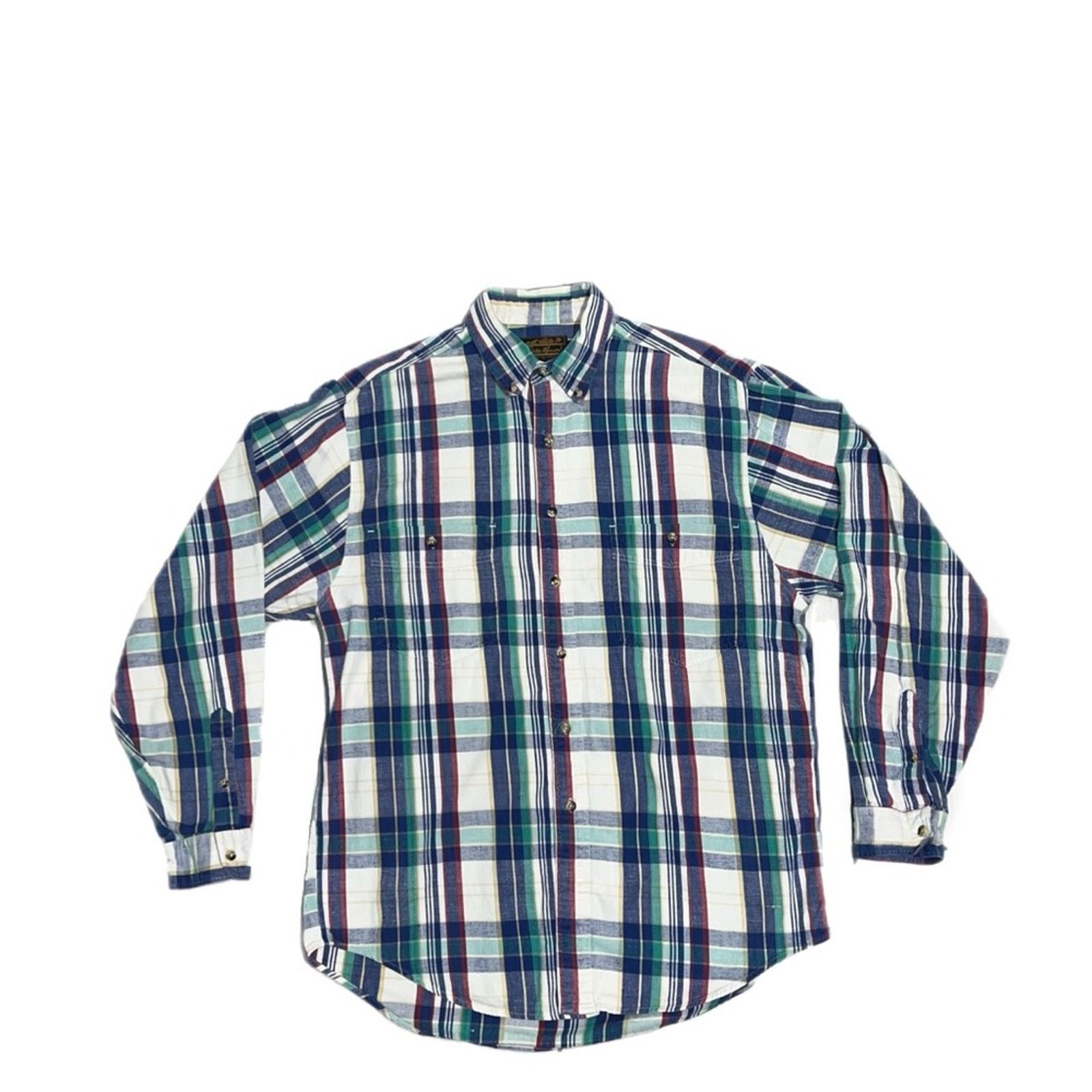 Eddie Bauer Vintage Eddie Bauer Plaid Flannel Button-Up Size US M / EU 48-50 / 2 - 1 Thumbnail