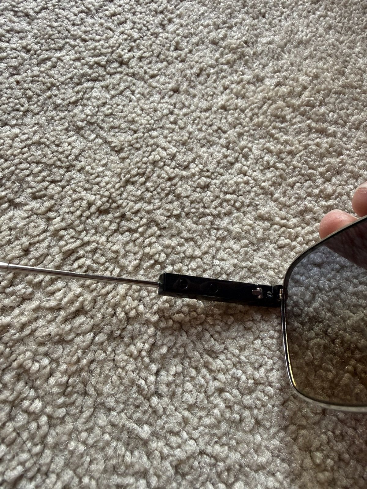 Prada Prada SPR67Z - Blue/Yellow Tint Lenses Size ONE SIZE - 7 Thumbnail