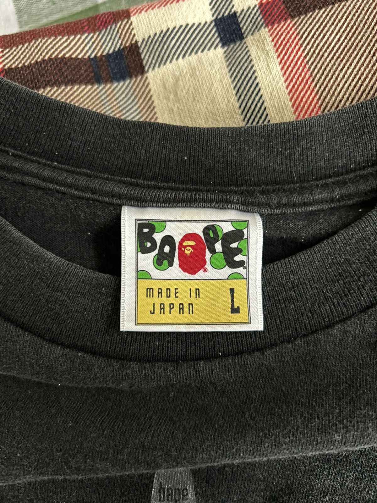 Bape Bape Baby Milo Shark Face Tee Size US L / EU 52-54 / 3 - 5 Thumbnail