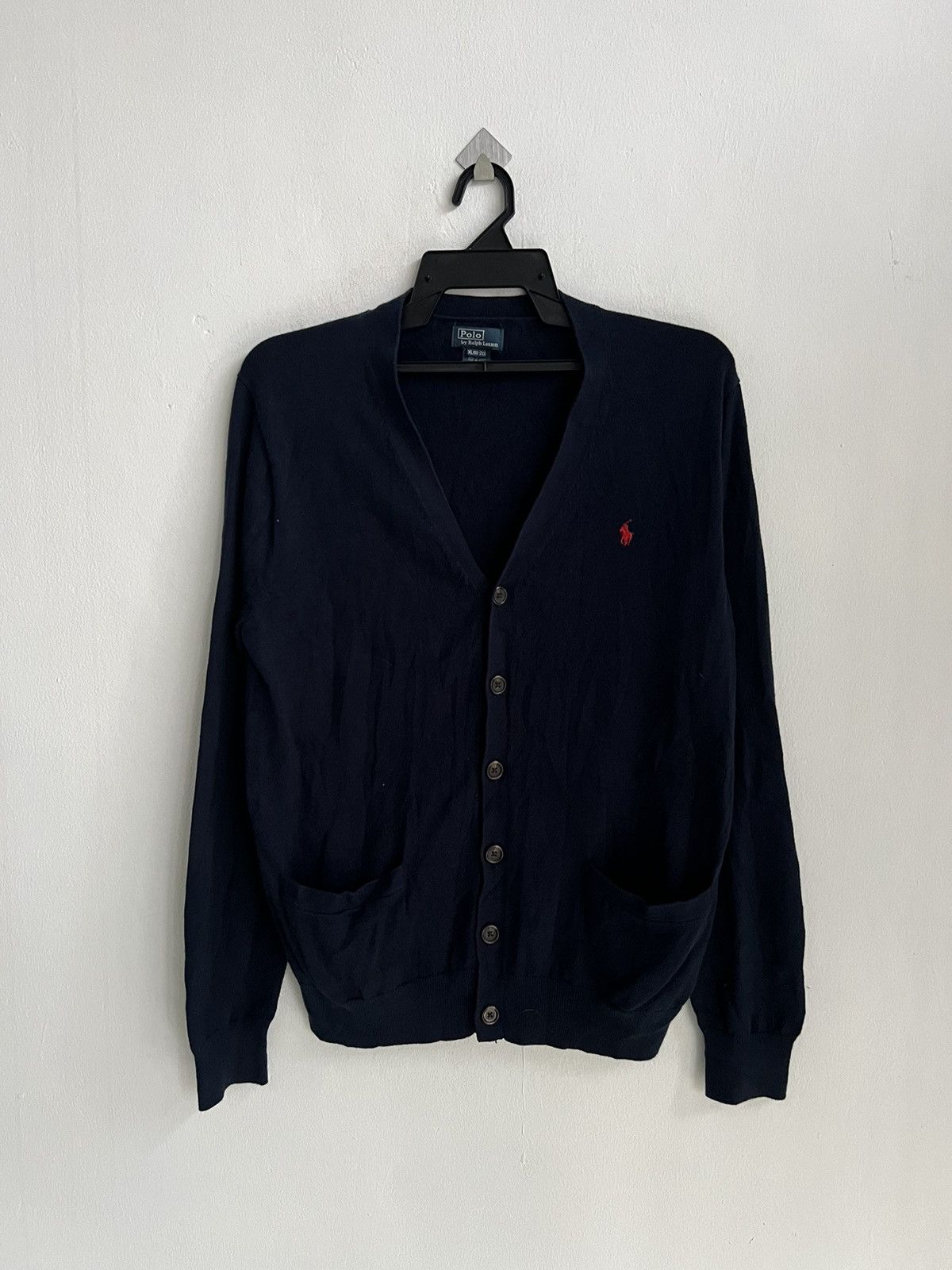 Polo Ralph Lauren × Ralph Lauren Purple Label Vintage Polo Ralph Lauren Small Pony Knitted Button Cardigan Size US S / EU 44-46 / 1 - 2 Thumbnail