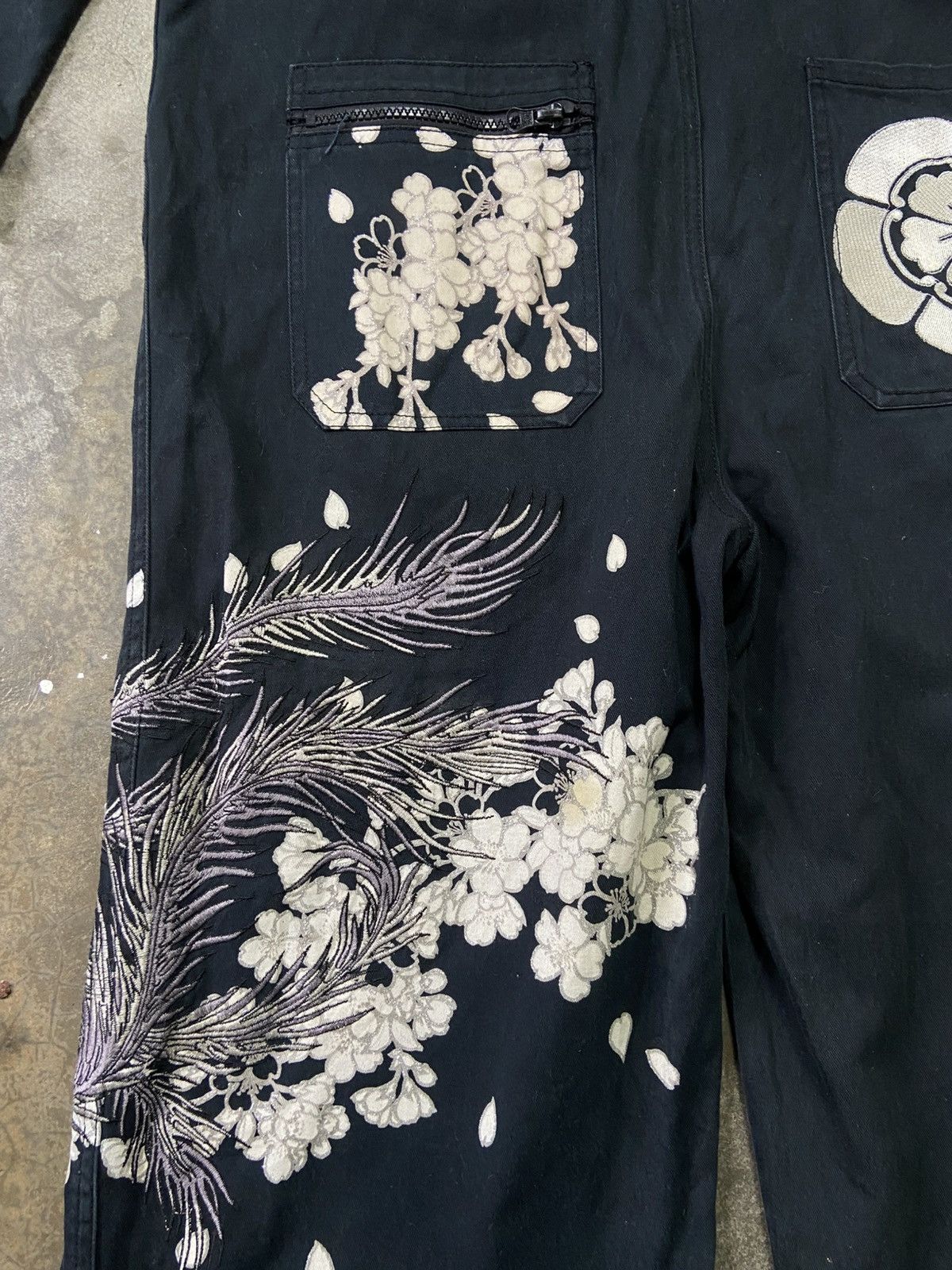 Karakuri Tamashii Fugutaiten Sukajan Embroidered Coverall Jacket Size US L / EU 52-54 / 3 - 15 Thumbnail