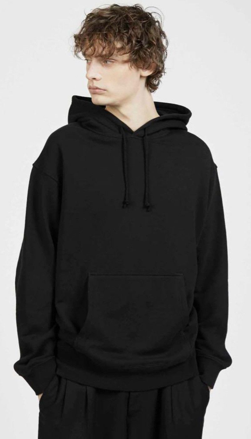 Yohji Yamamoto Yohji Yamamoto Pour Homme 21AW Signature Cotton Hoodie Size US S / EU 44-46 / 1 - 4 Thumbnail