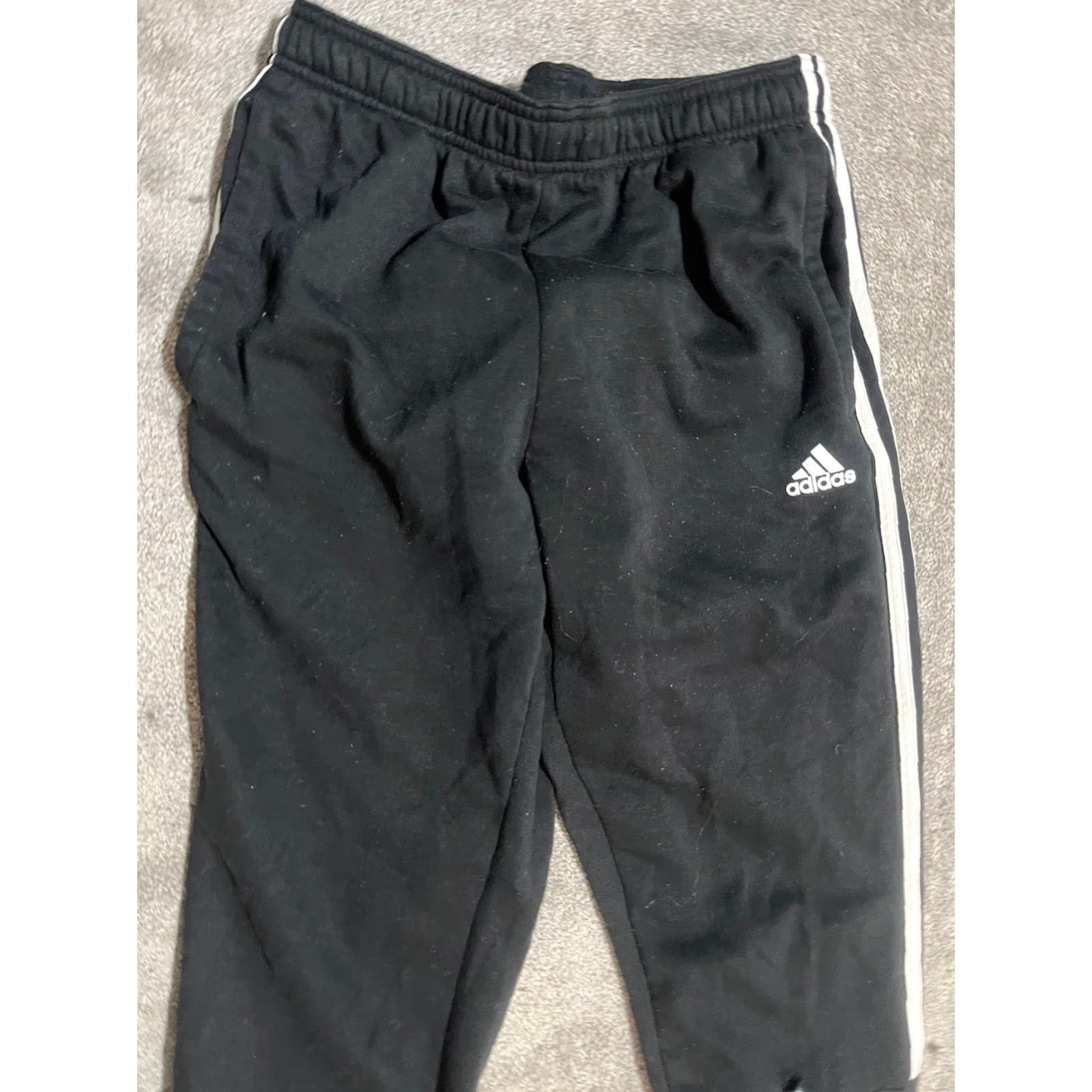 Adidas Adidas Track Pants Mens Medium Black Athletic Zip Ankle 2GF001 Mens Track Pants 90s? (if applicable) Size US 31 - 2 Thumbnail