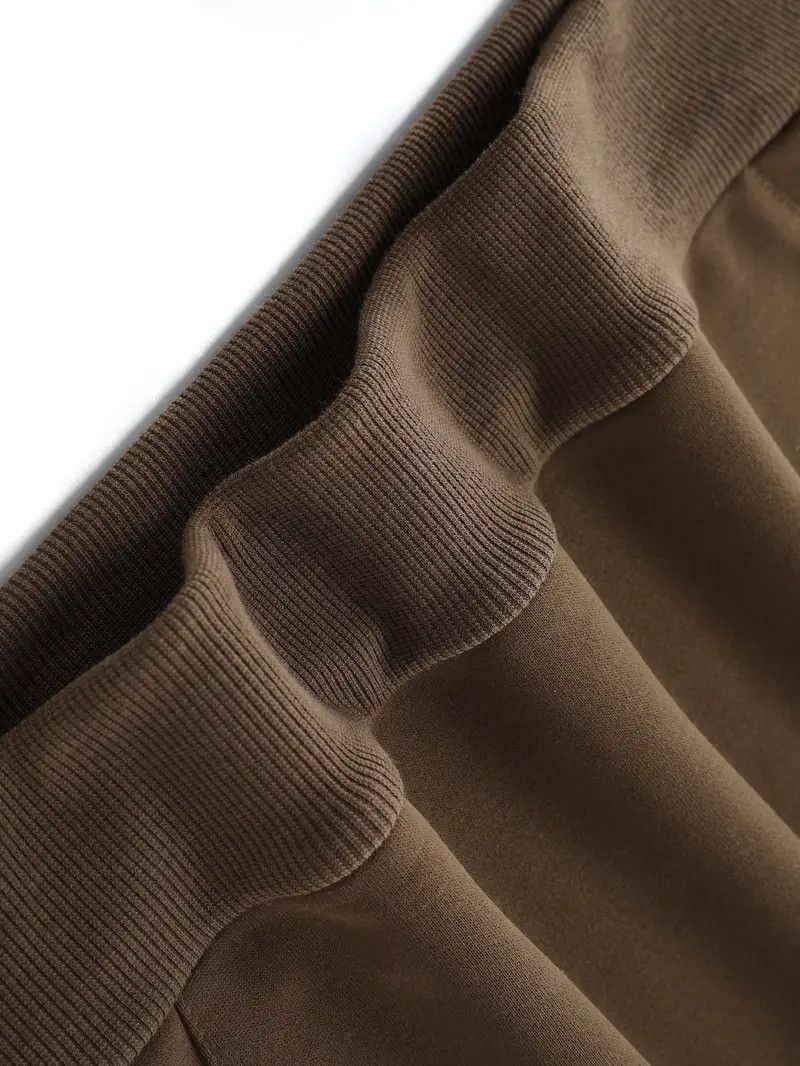 The Unbranded Brand Brown Faith Over Fear Hoodie Soft Polyester, Kangaroo Pocket Size US L / EU 52-54 / 3 - 4 Thumbnail
