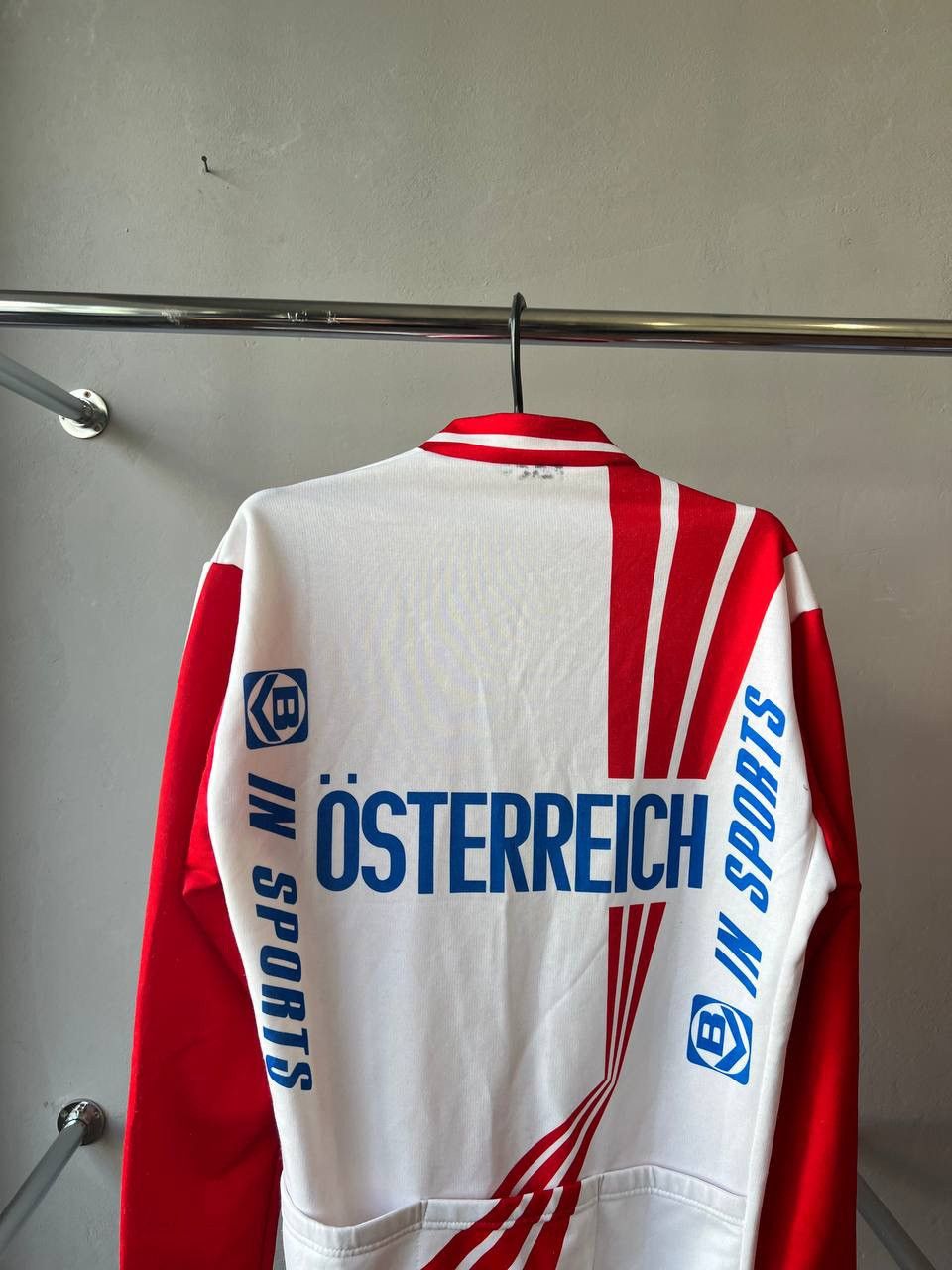 Adidas 1970/80’S VERY RARE ÖSTERREICH AUSTRIA CYCLING BIKE JERSEY Size US L / EU 52-54 / 3 - 14 Thumbnail