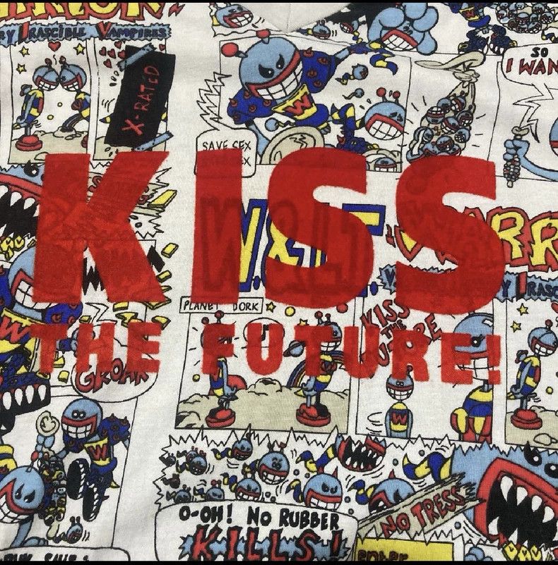 Walter Van Beirendonck walter van beirendonck Pukpuk robot cartoon kiss the futur Size US L / EU 52-54 / 3 - 5 Thumbnail