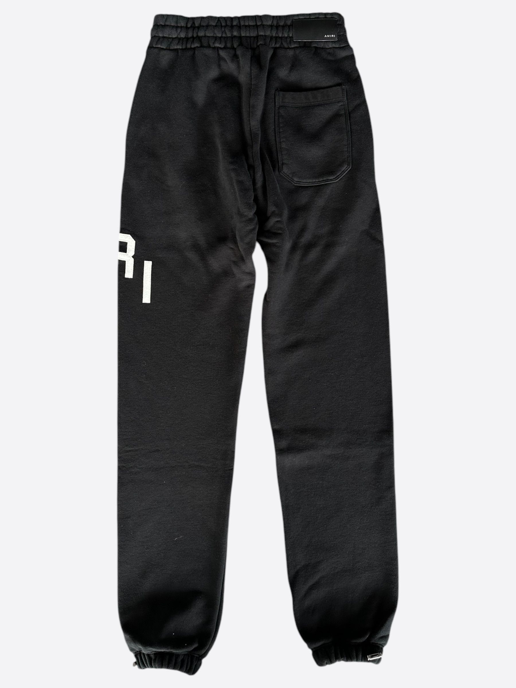 Amiri Amiri Black & White Hockey Logo Sweatpants Size US 40 / EU 56 - 2 Thumbnail