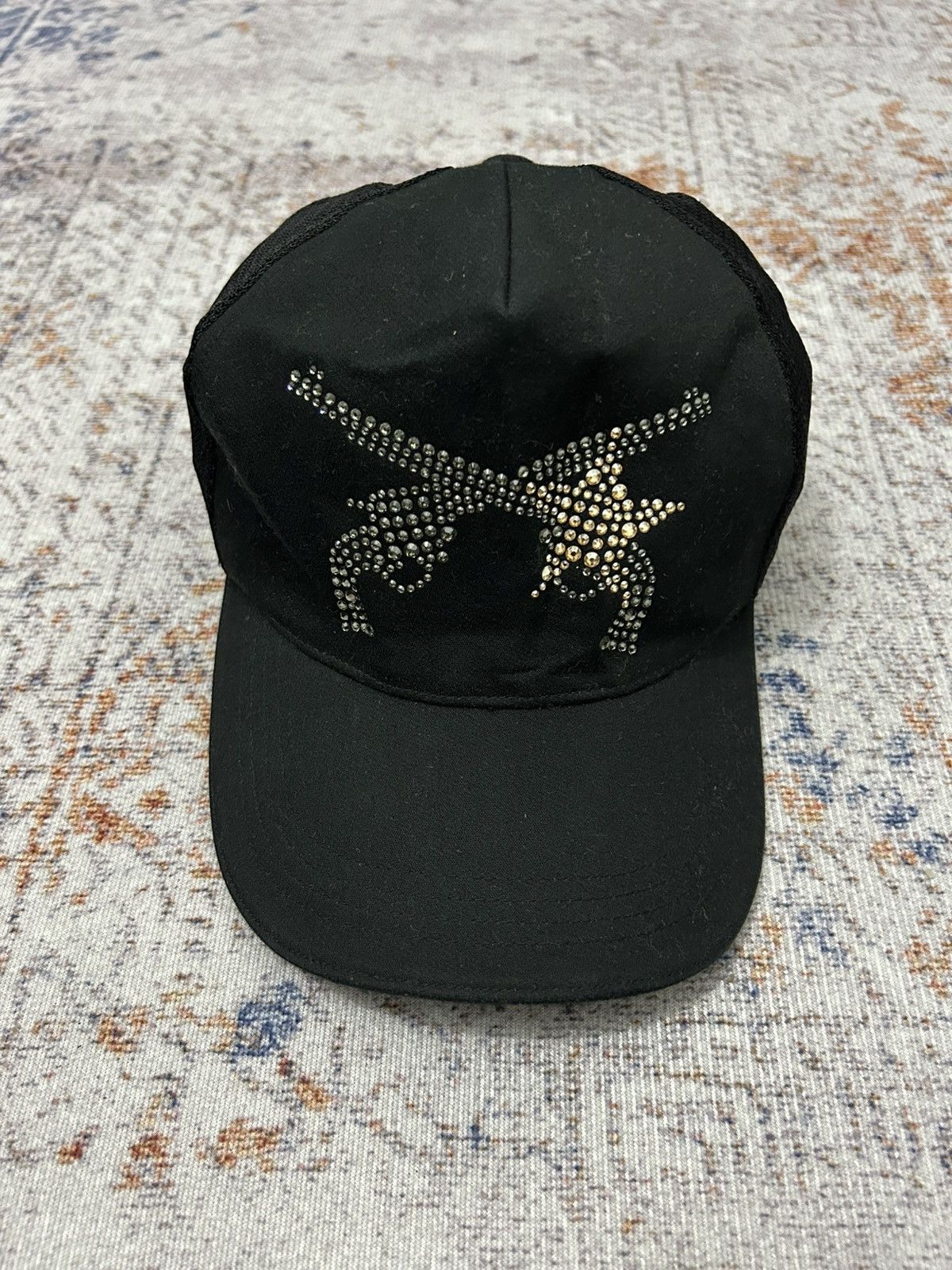 Hysteric Glamour Roar Guns Japan Swarovski Hat Size ONE SIZE - 2 Thumbnail