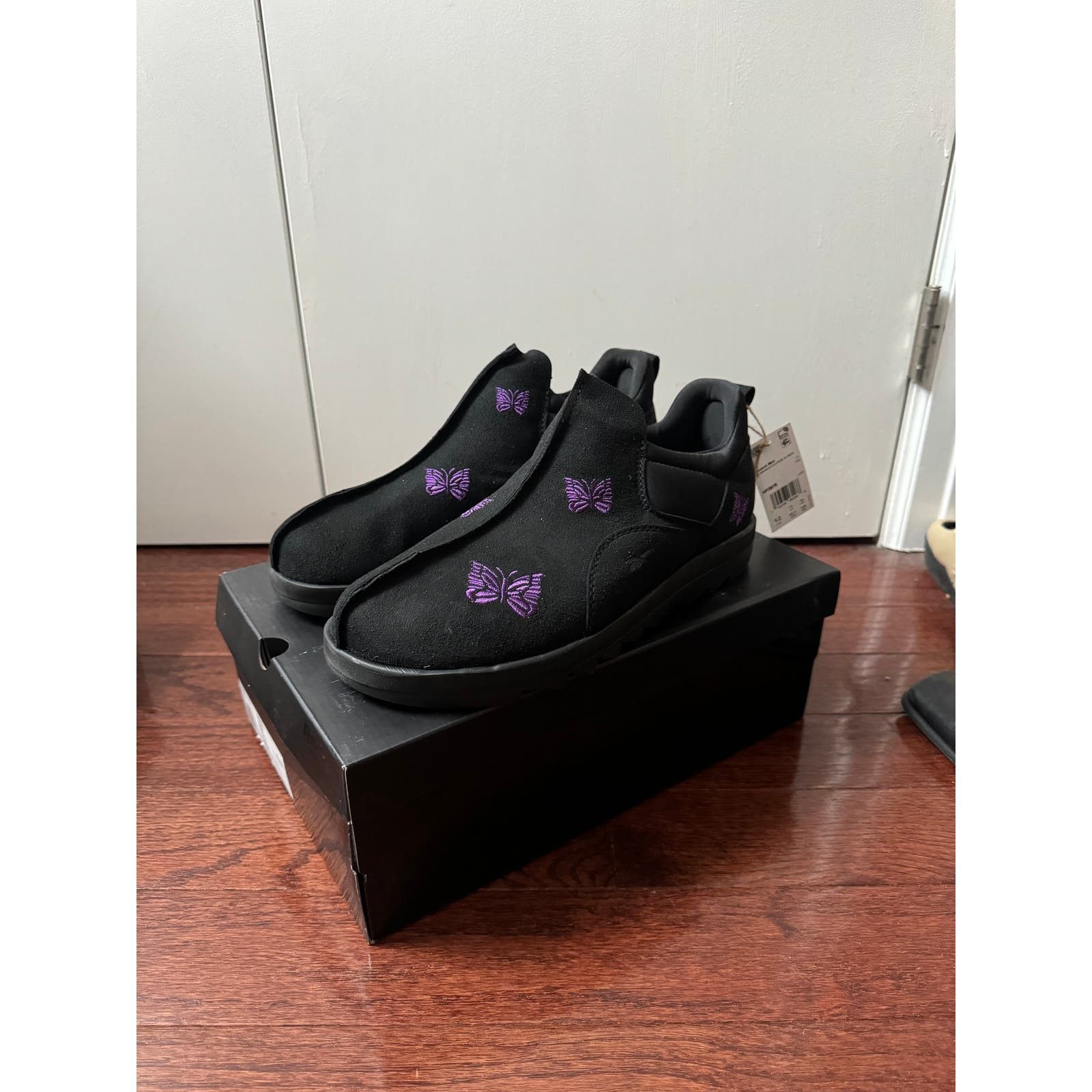 image of Needles Beatnik Shoes in Black, Men's (Size 12)