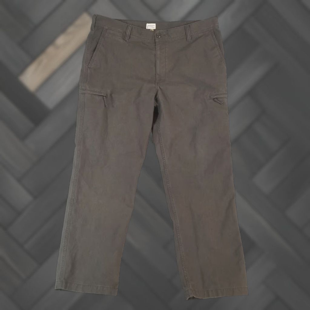 VINTAGE DOCKERS Cargo Pants Men's 40 x 32 Brown Cotton Retro